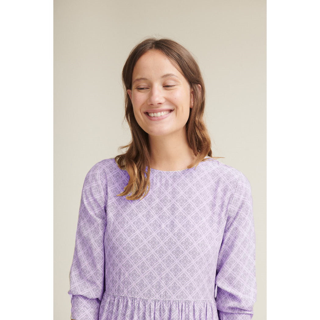 Kleid NELLA mit feinem Muster