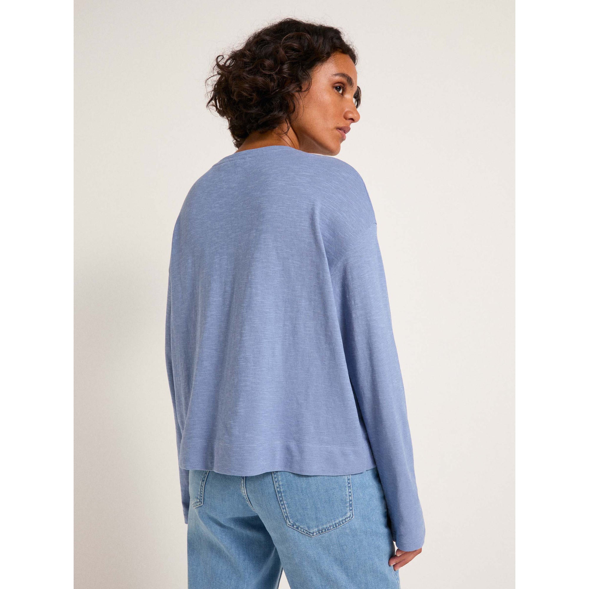 Rundhalsshirt LOOSE FIT aus Bio-Baumwolle