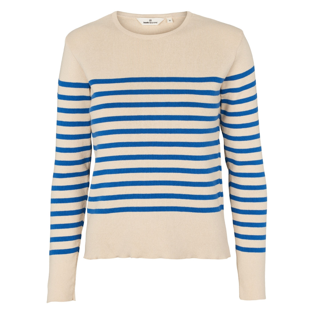 Gestreiftes Langarmshirt ELLA aus Bio-Baumwolle