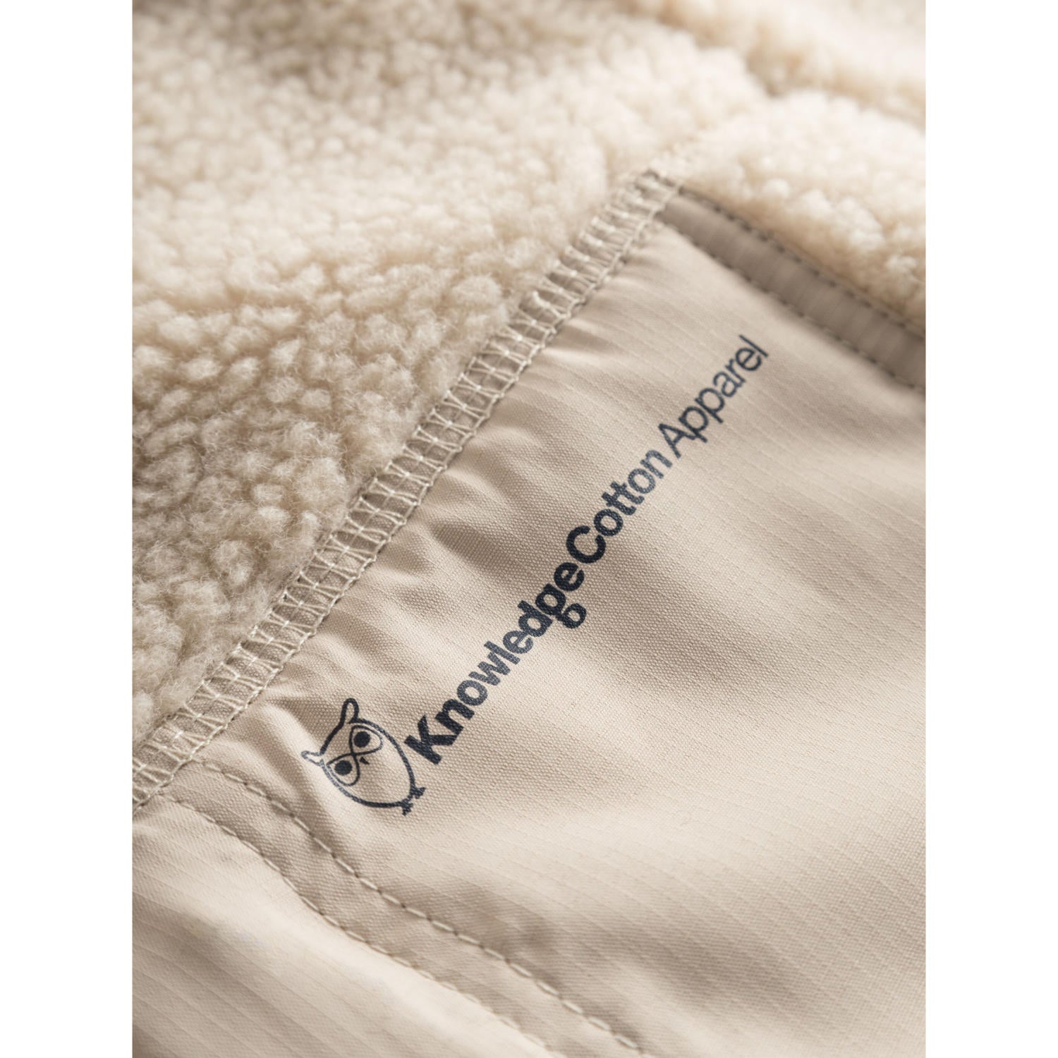 Teddyfleece Jacke HIGH NECK aus recyceltem Polyester