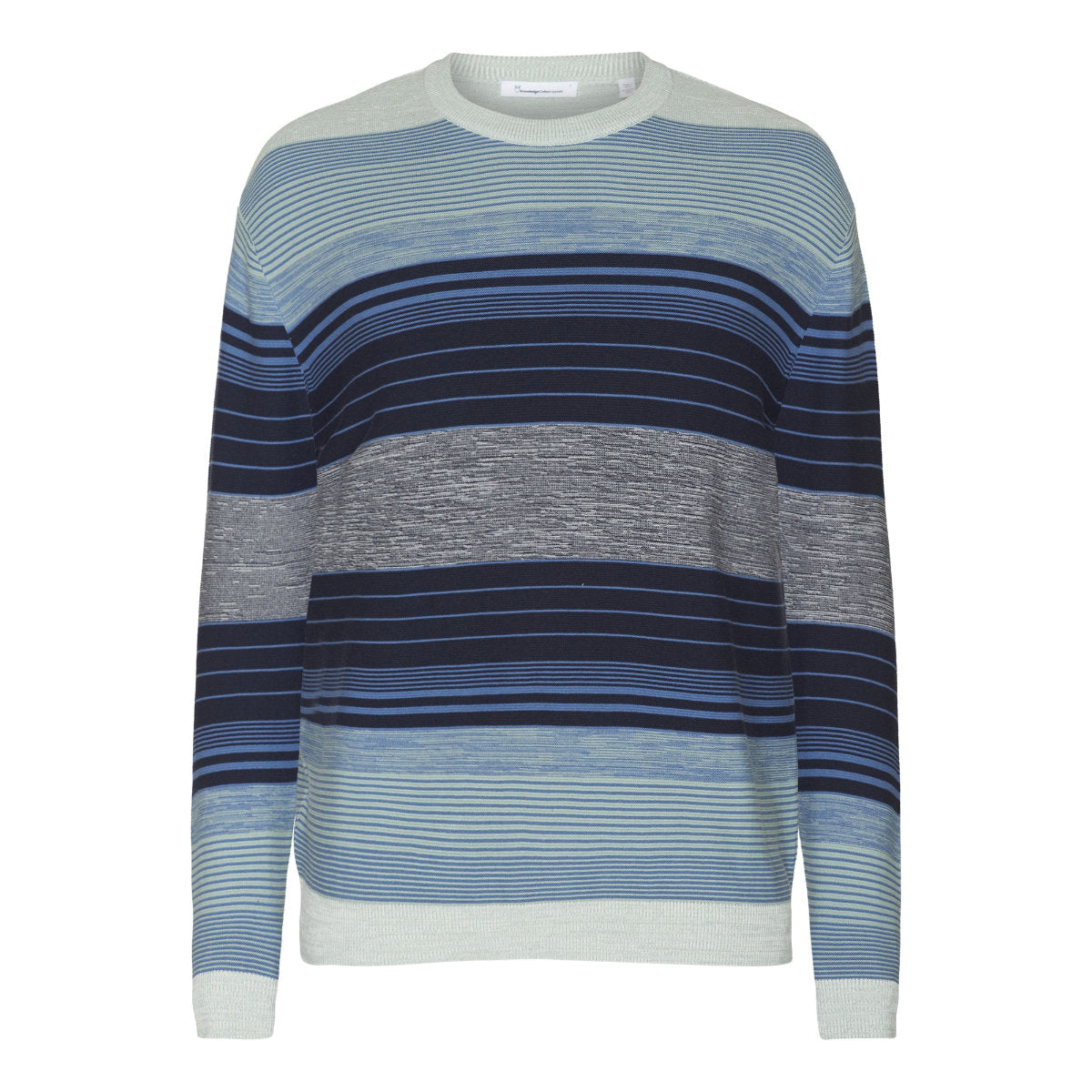 Strickpullover MULTICOLOR STRIPED aus Bio-Baumwolle
