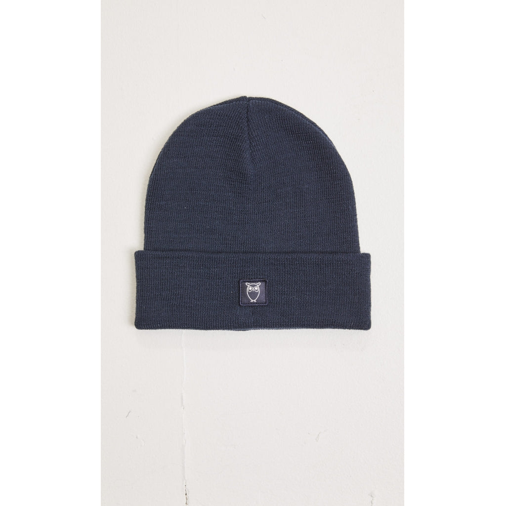 Strickmütze LEAF aus recyceltem Post-Consumer-Polyester