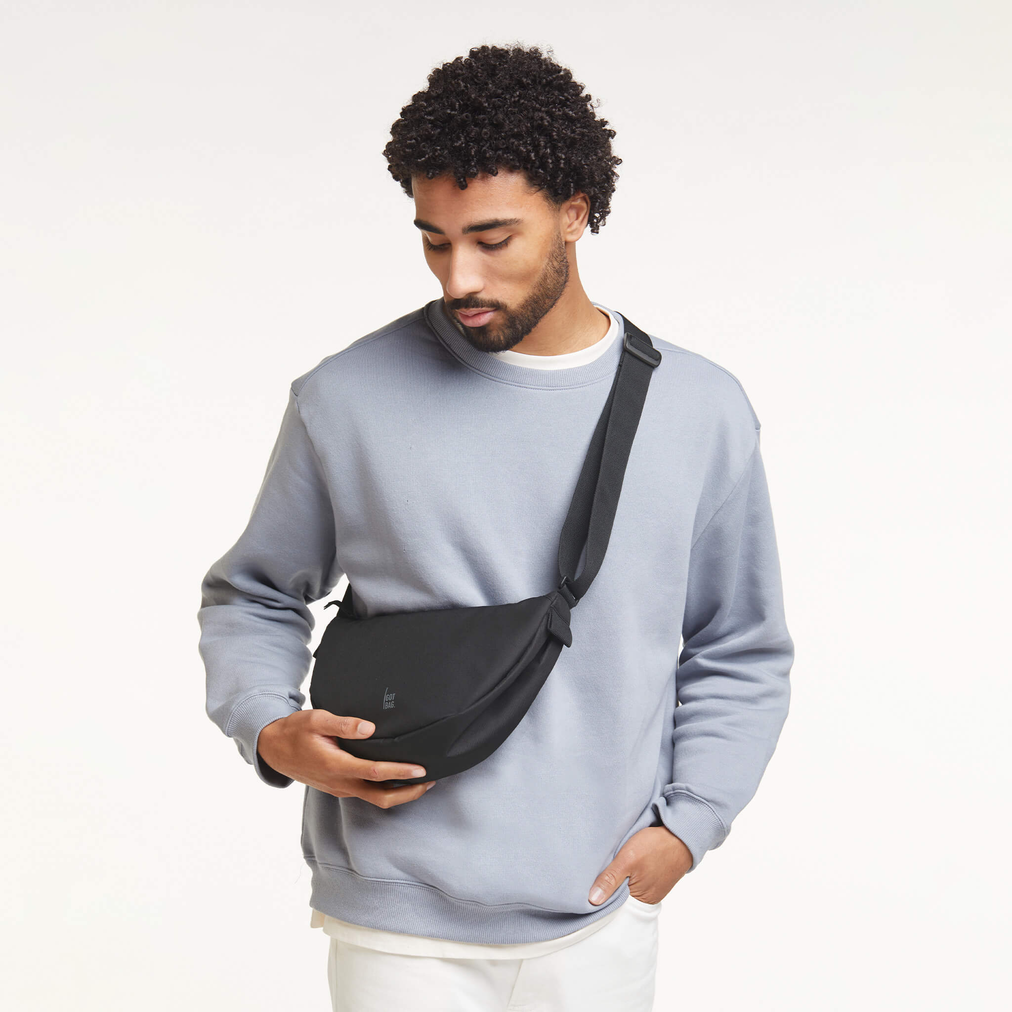 Tasche MOON BAG SMALL mit Ocean Impact Plastic