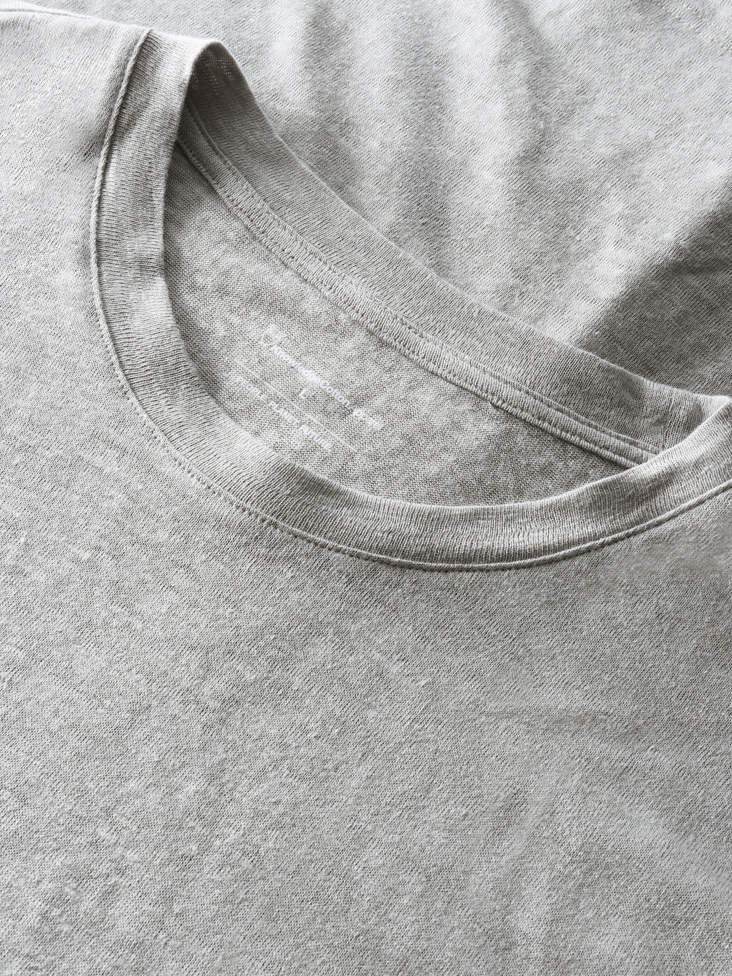 T-Shirt aus Bio-Leinen