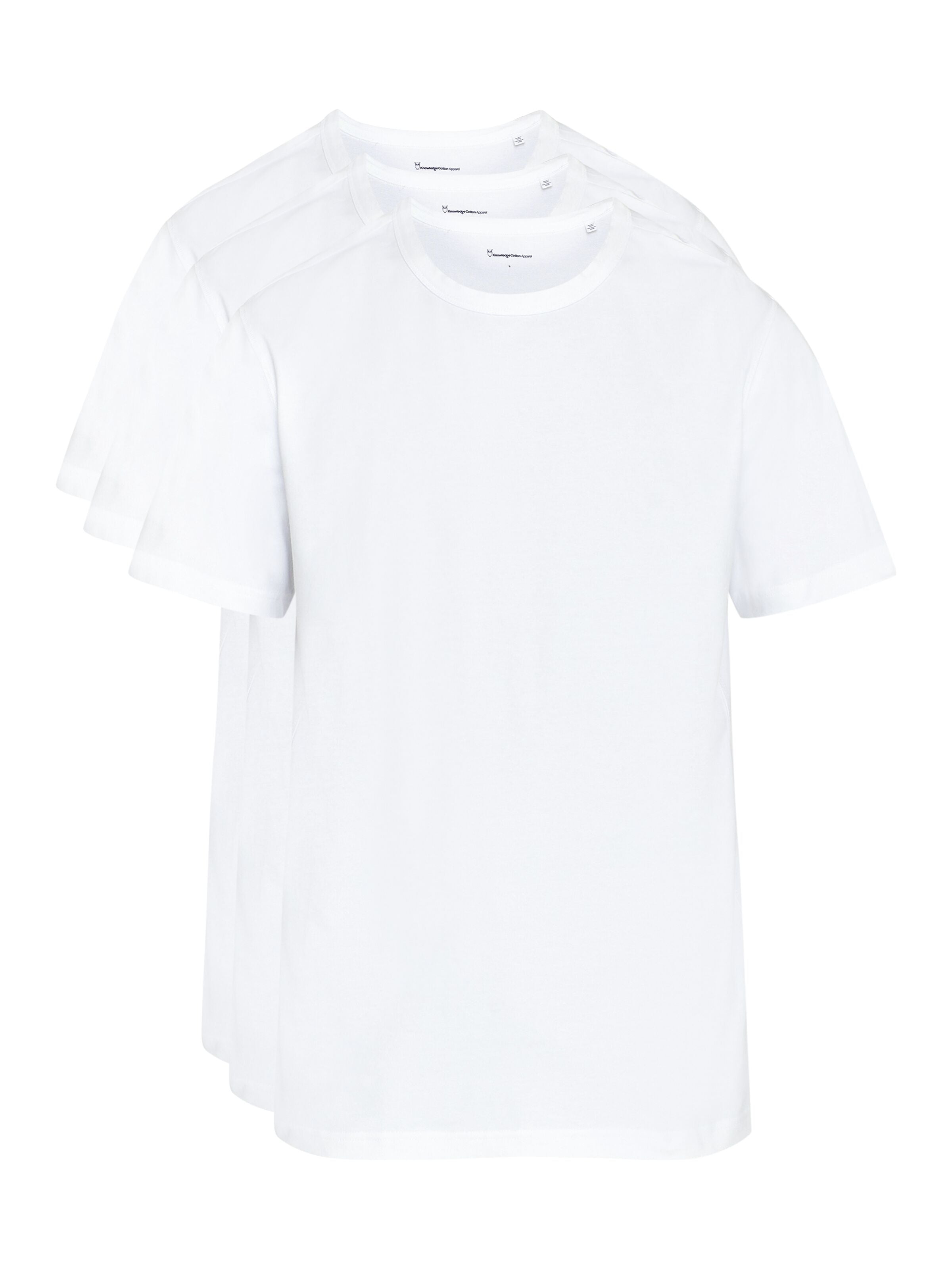 3-Pack Basic T-Shirts aus Bio-Baumwolle