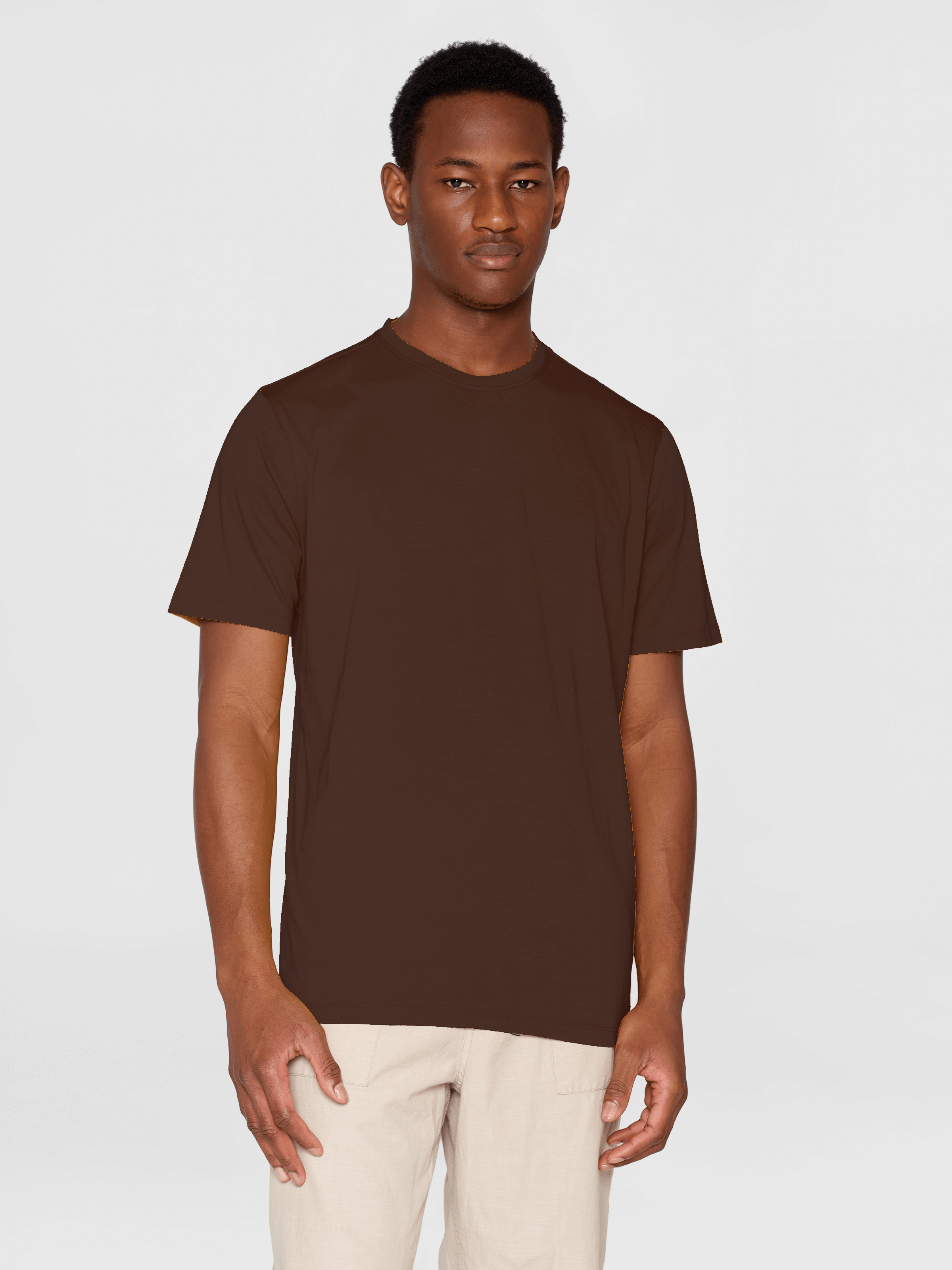 Basic T-Shirt aus Bio-Baumwolle