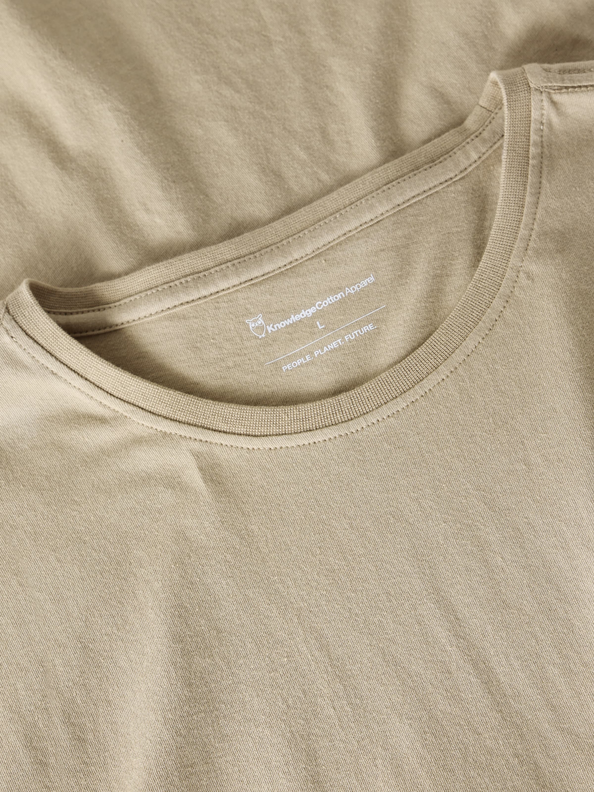 Basic T-Shirt aus Bio-Baumwolle