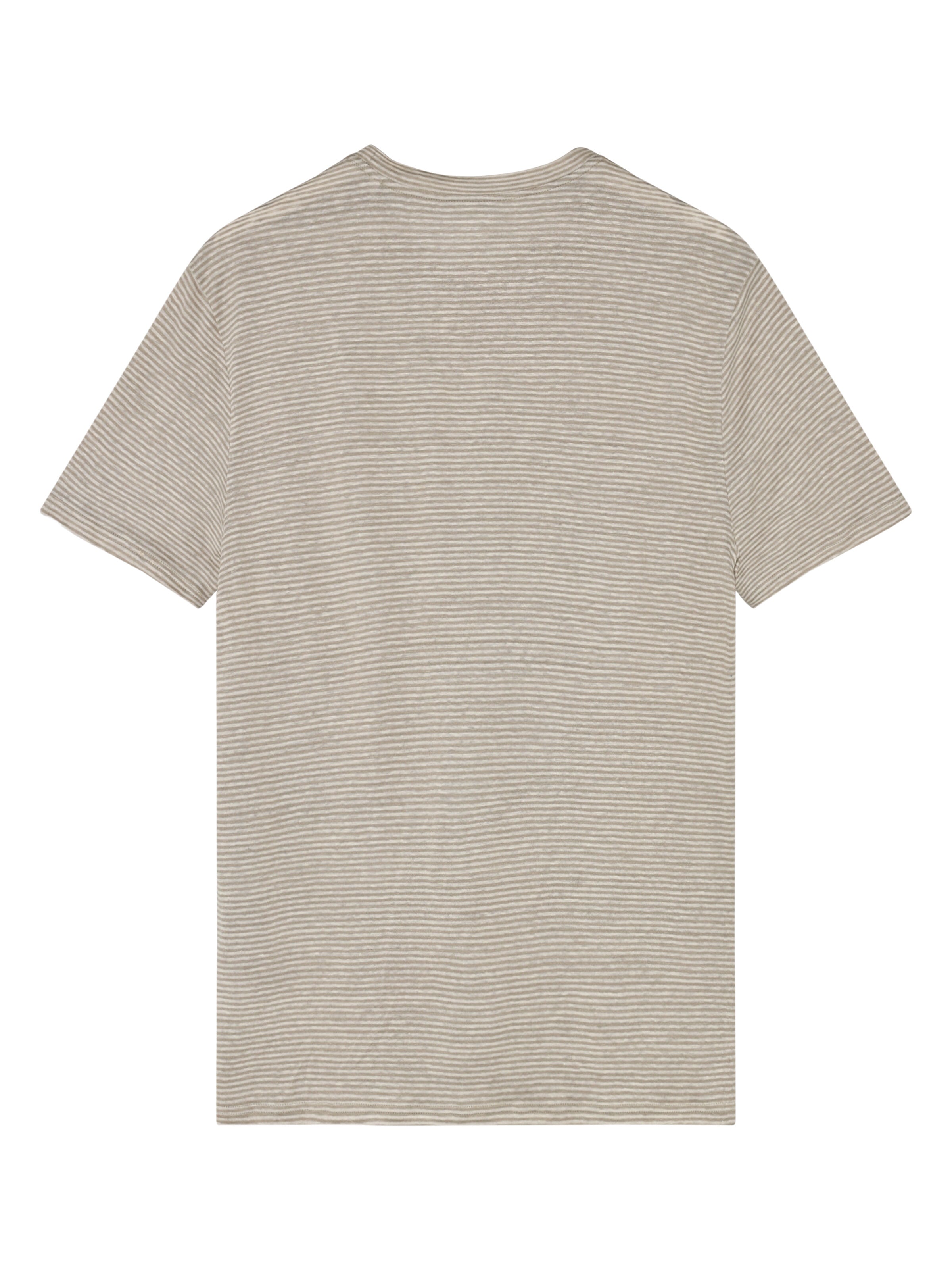 Gestreiftes T-Shirt aus Bio-Leinen