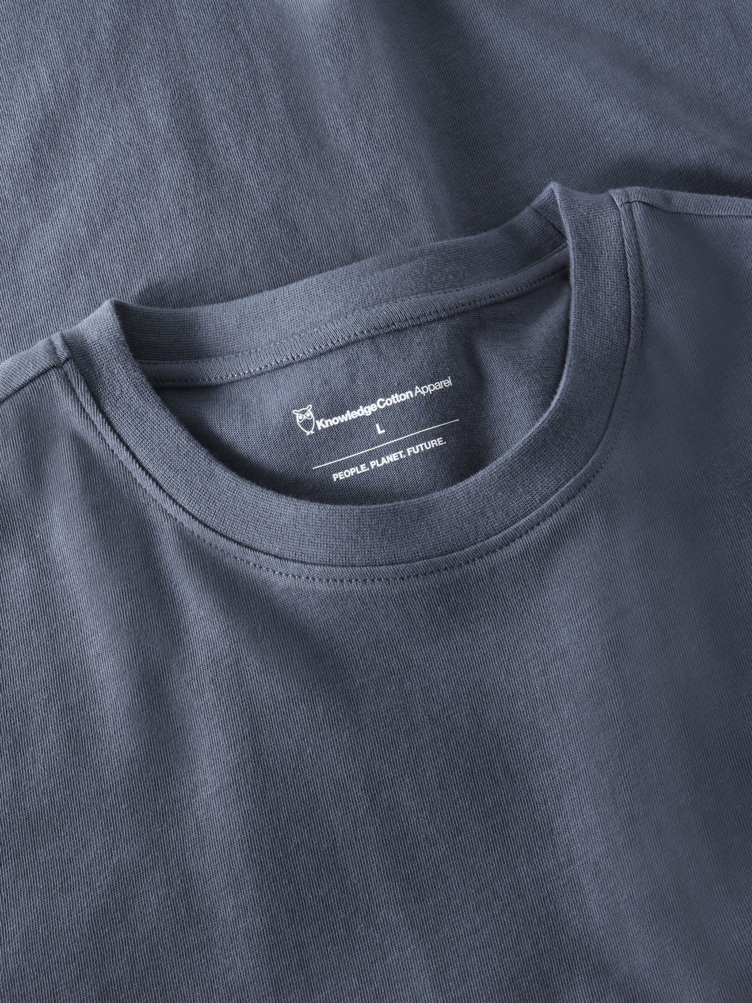 T-Shirt mit Rücken-Print aus Bio-Baumwolle