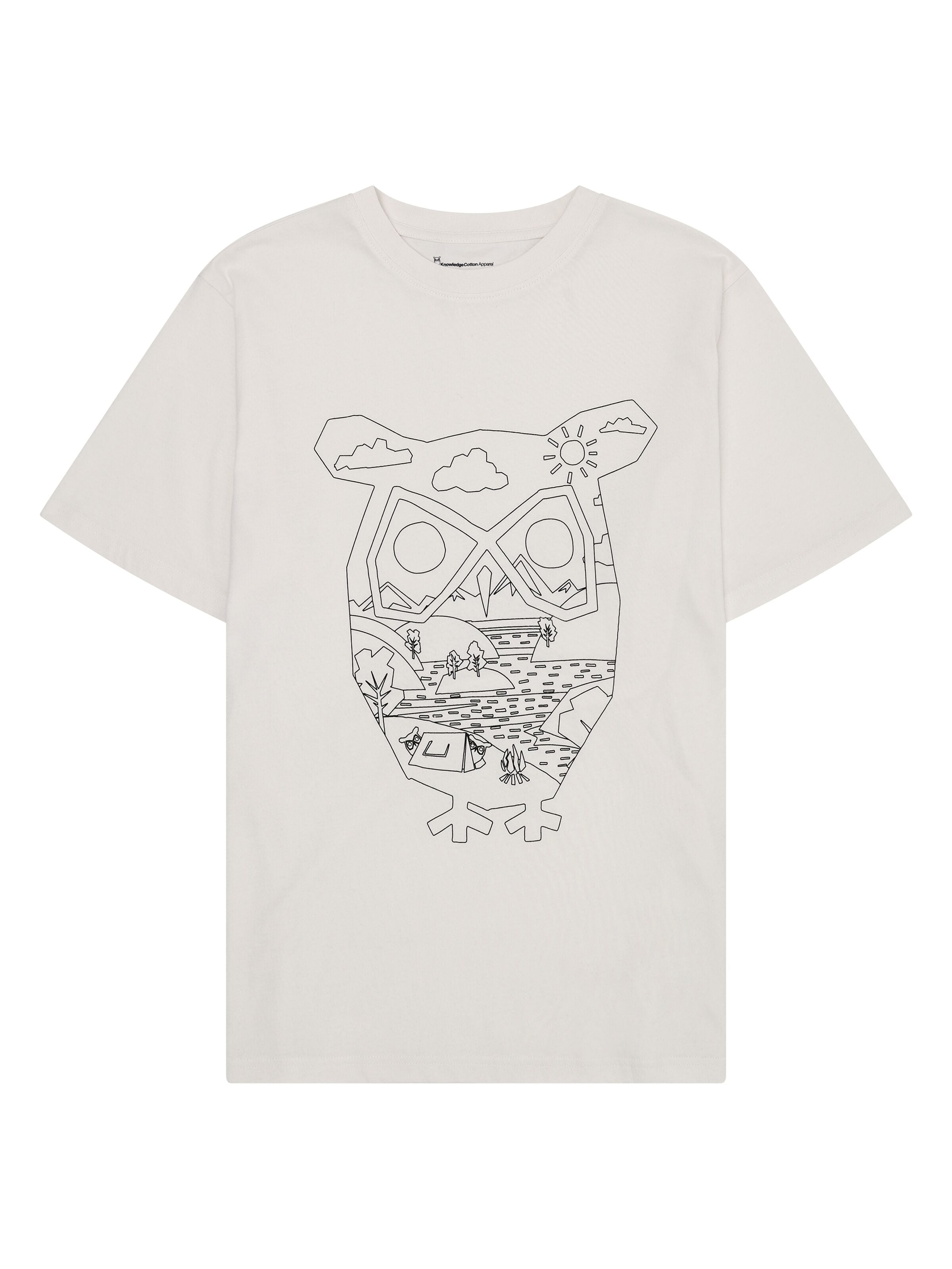 T-Shirt mit Front-Print aus Bio-Baumwolle