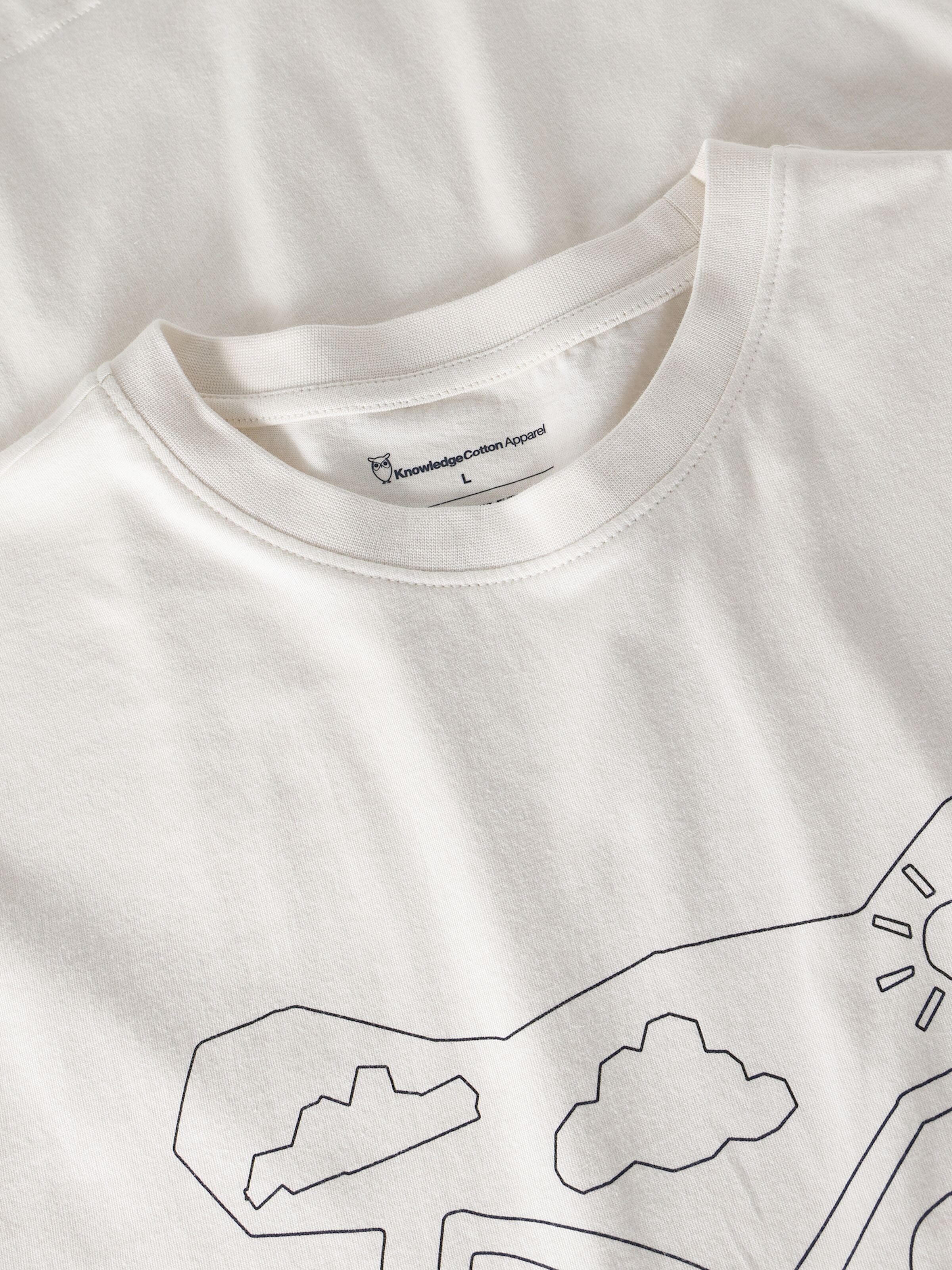 T-Shirt mit Front-Print aus Bio-Baumwolle