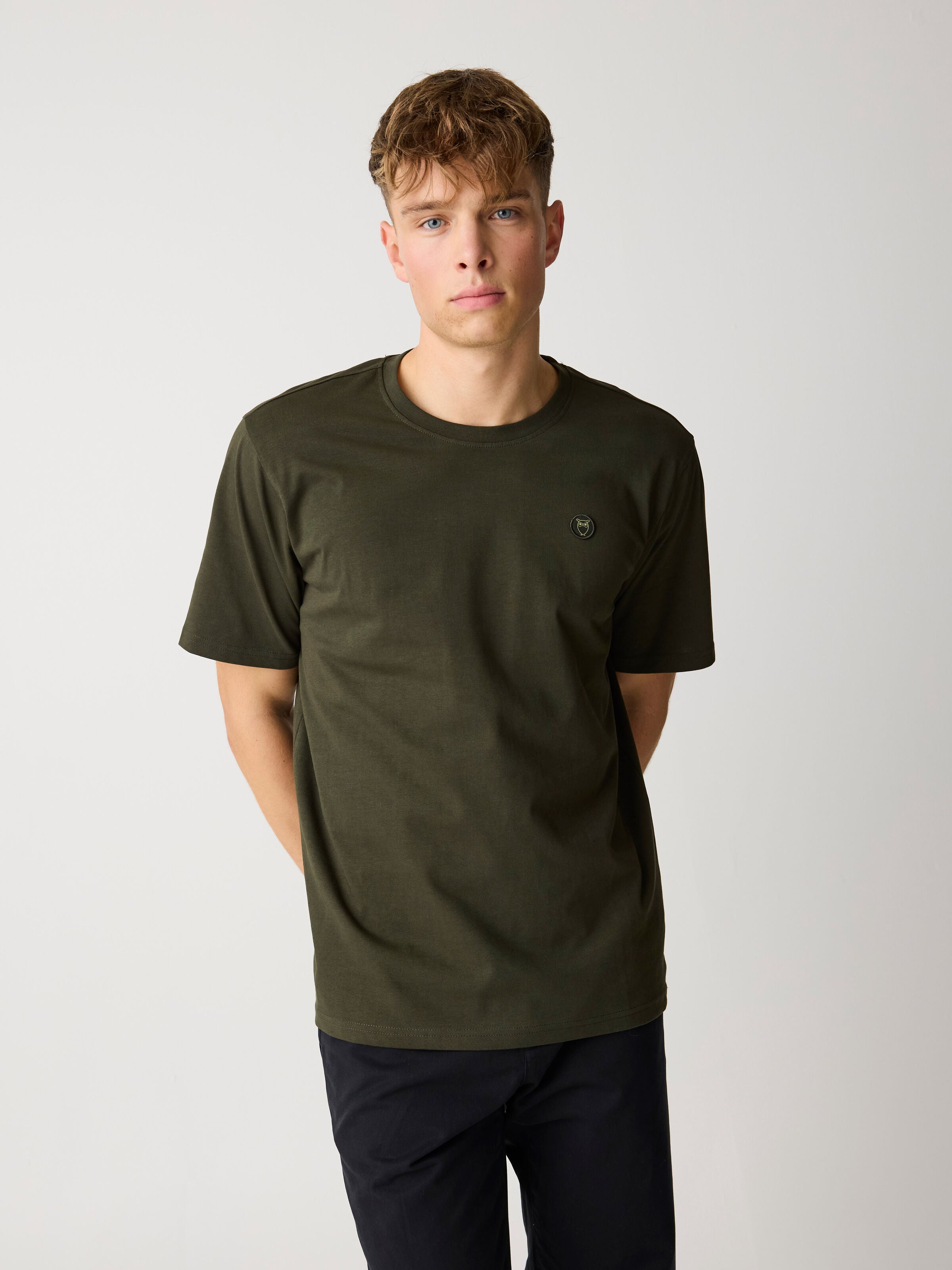 T-Shirt LOKE Badge aus Bio-Baumwolle