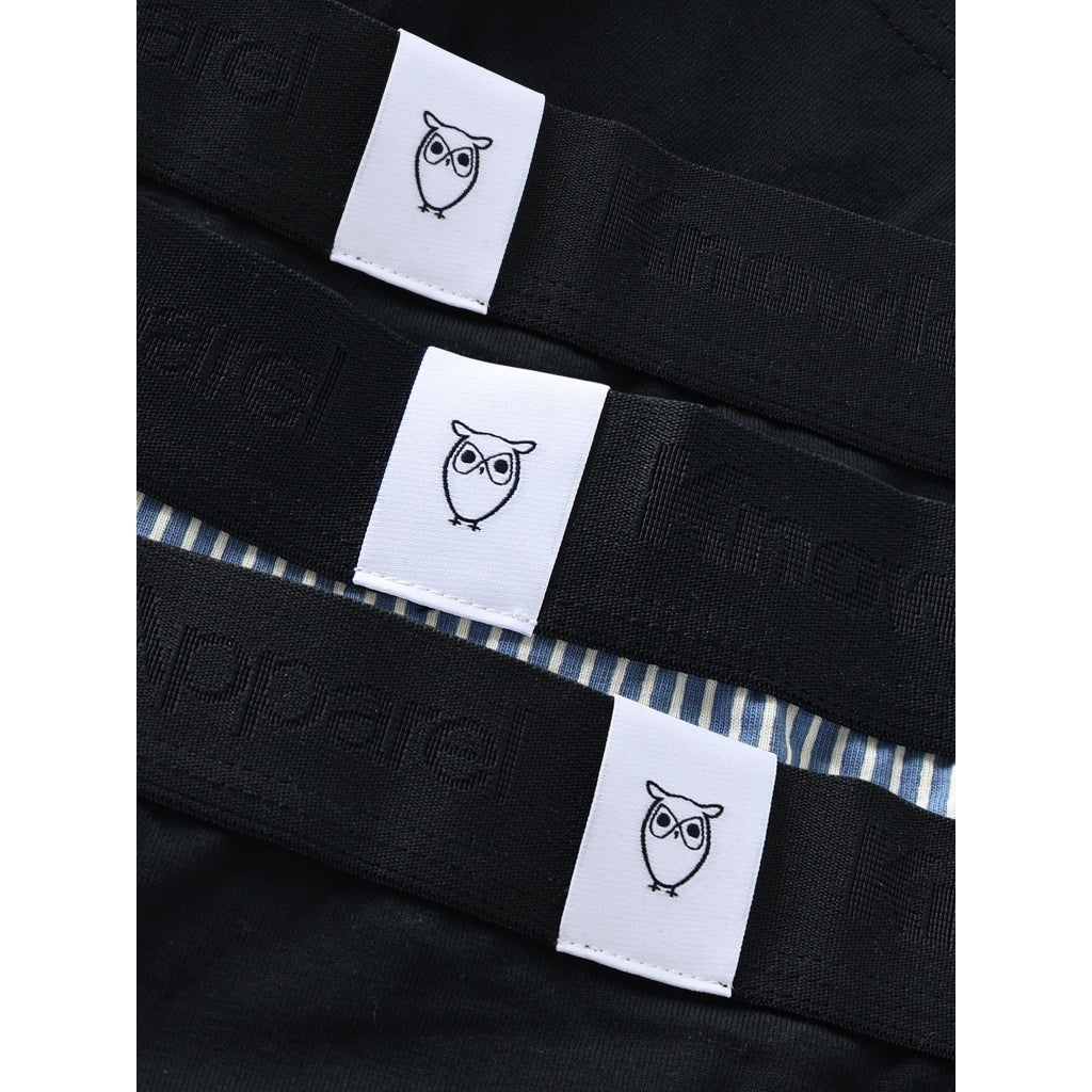 3-Pack Boxershorts STRIPE Print aus Bio-Baumwolle