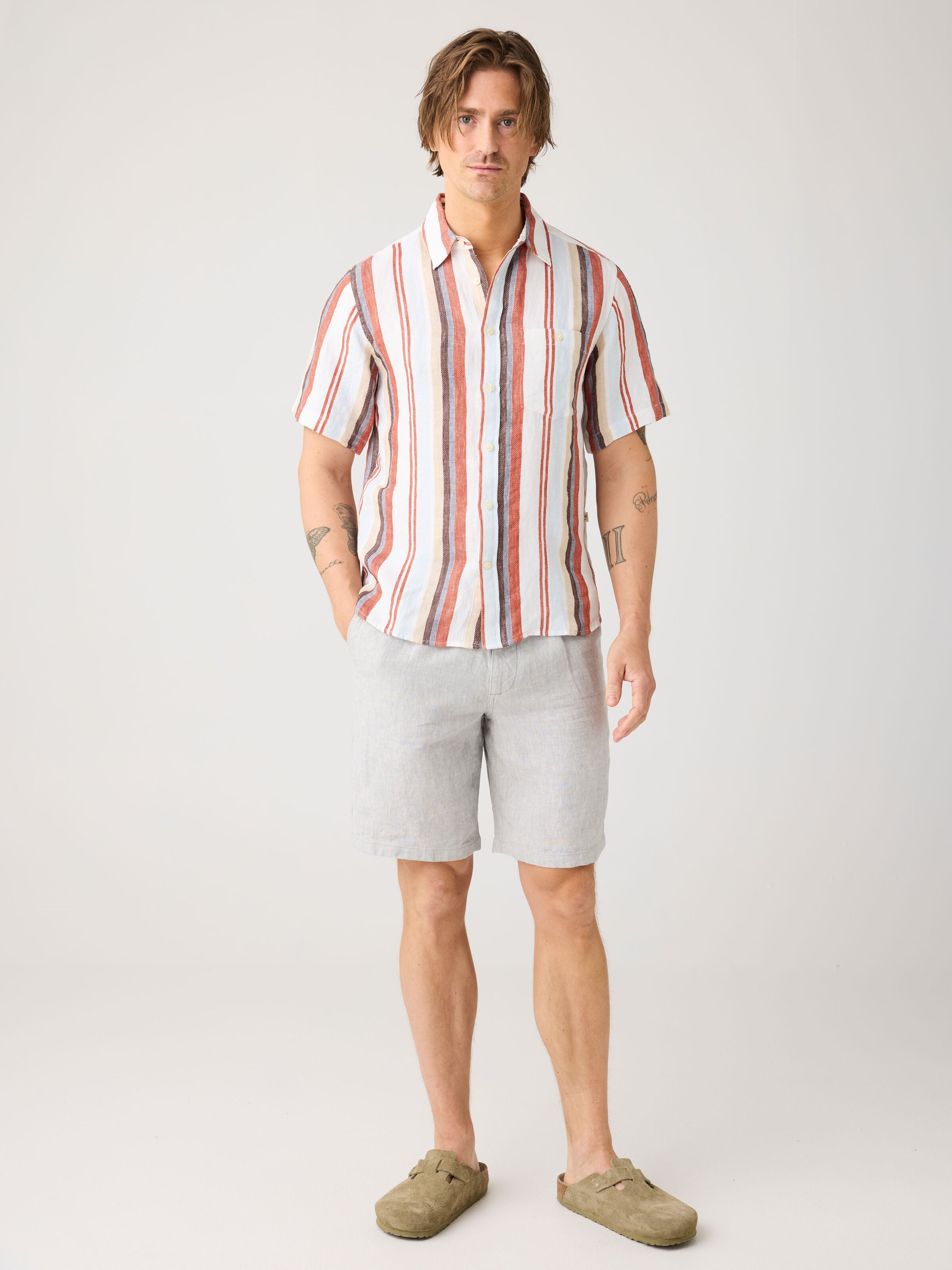 Shorts FIG Loose aus Bio-Leinen