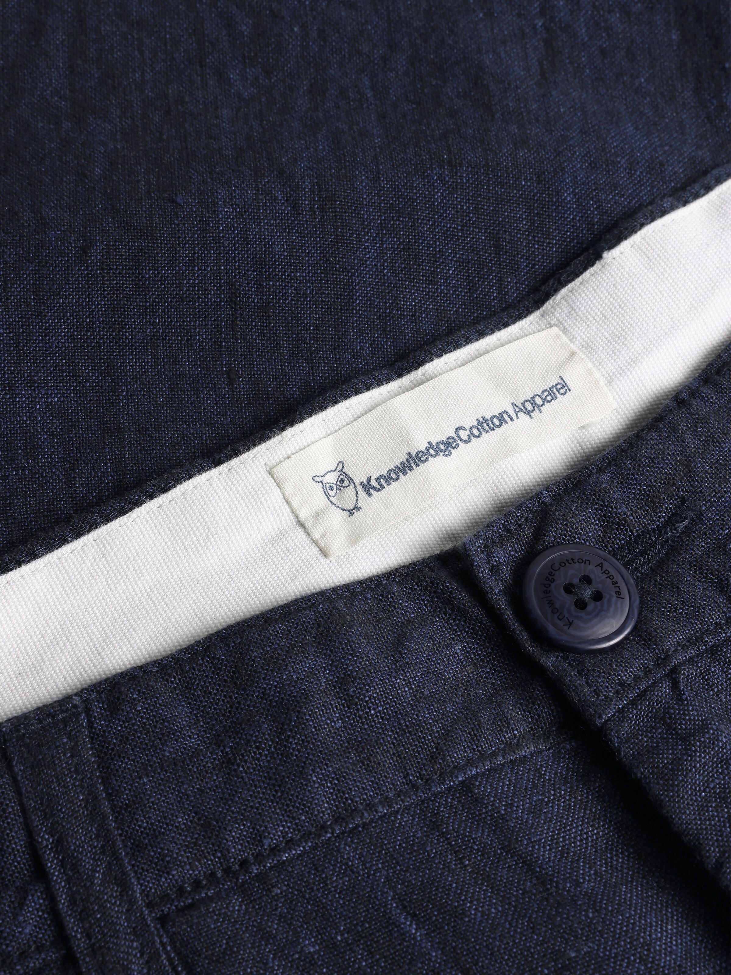 Regular Shorts CHUCK aus Bio-Leinen