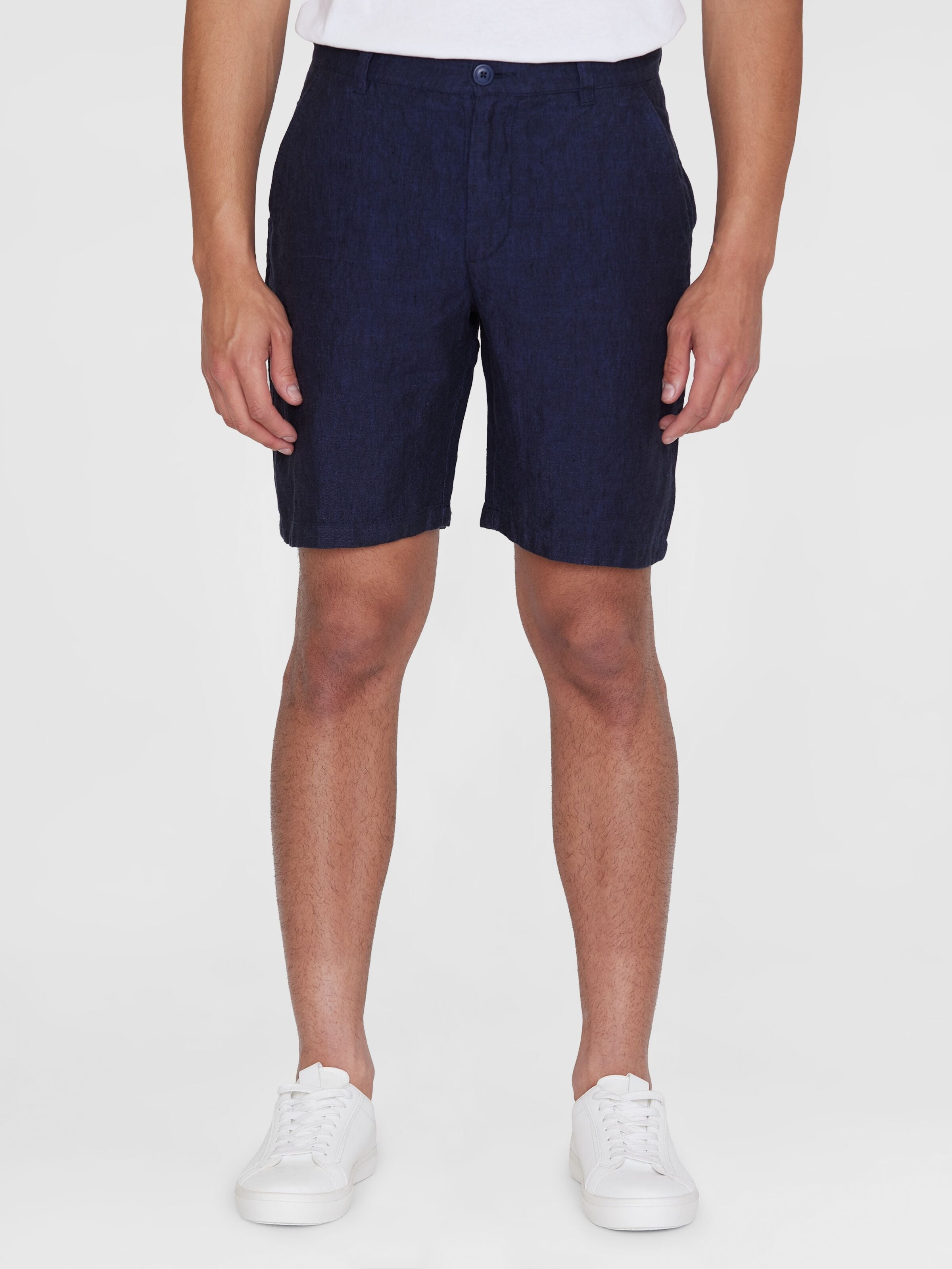 Regular Shorts CHUCK aus Bio-Leinen