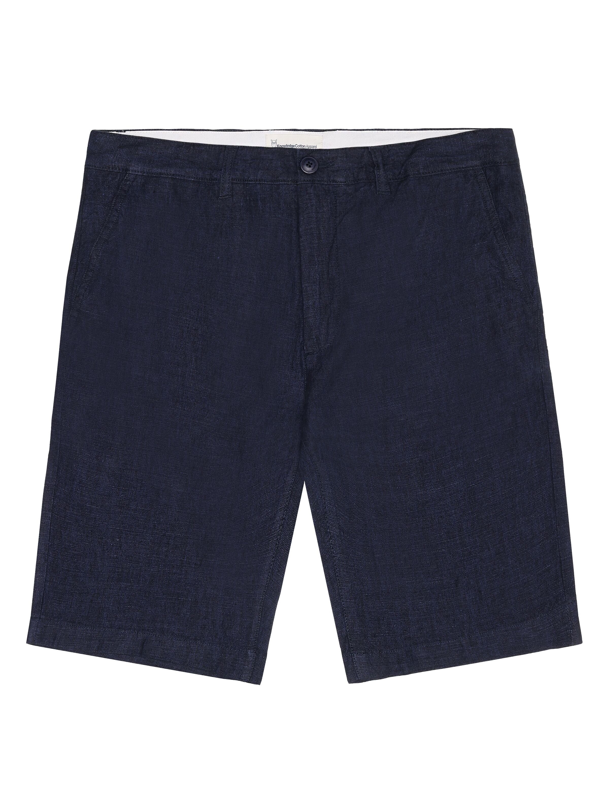 Regular Shorts CHUCK aus Bio-Leinen