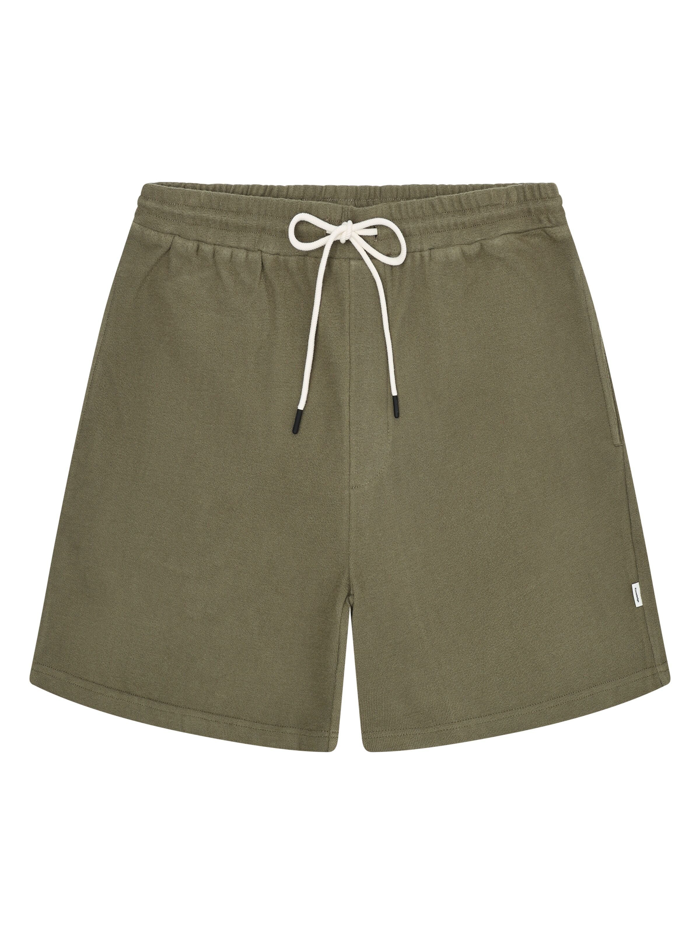Lockere Bouclé-Shorts FIG aus Bio-Baumwolle