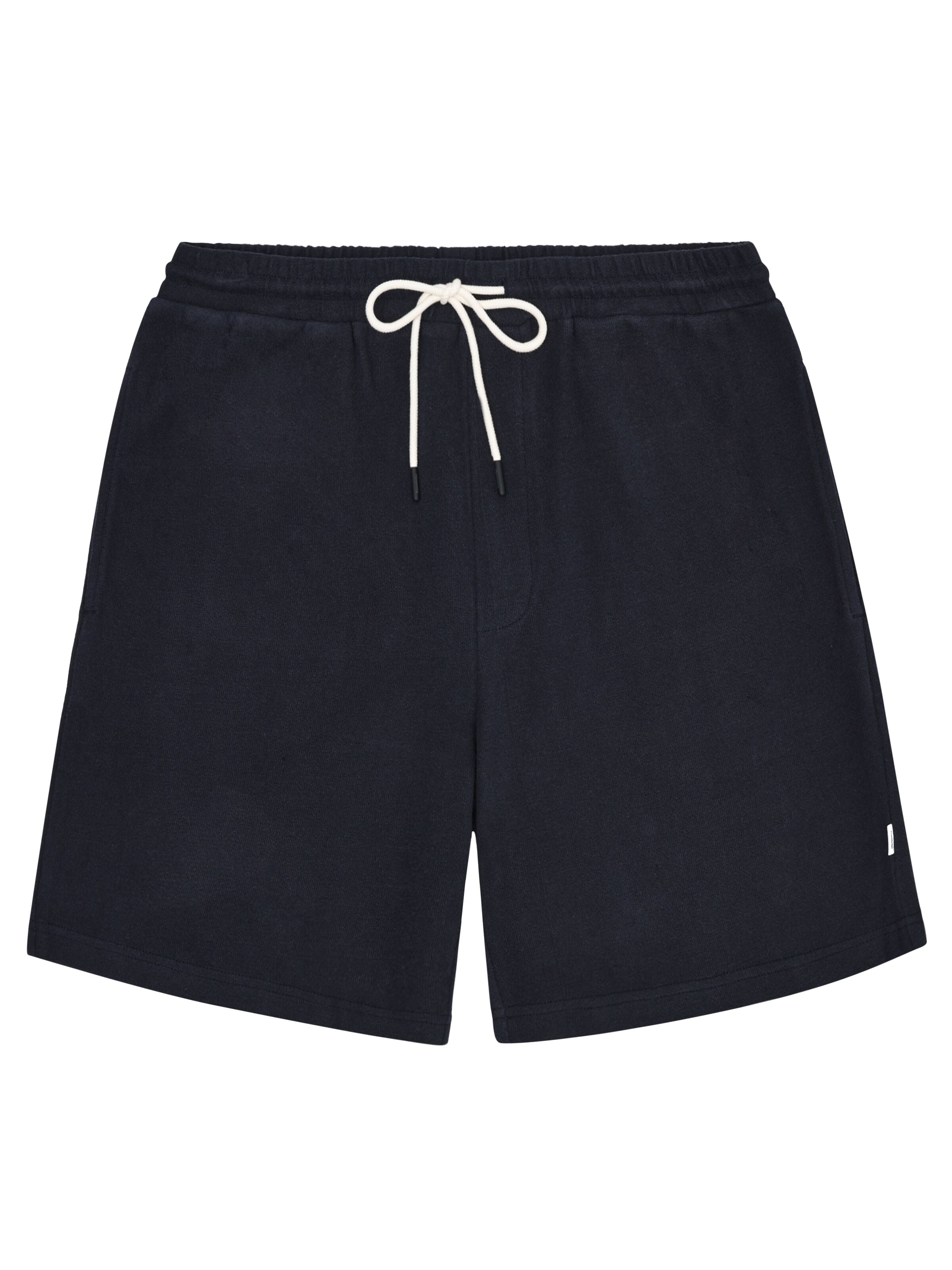 Lockere Bouclé-Shorts FIG aus Bio-Baumwolle