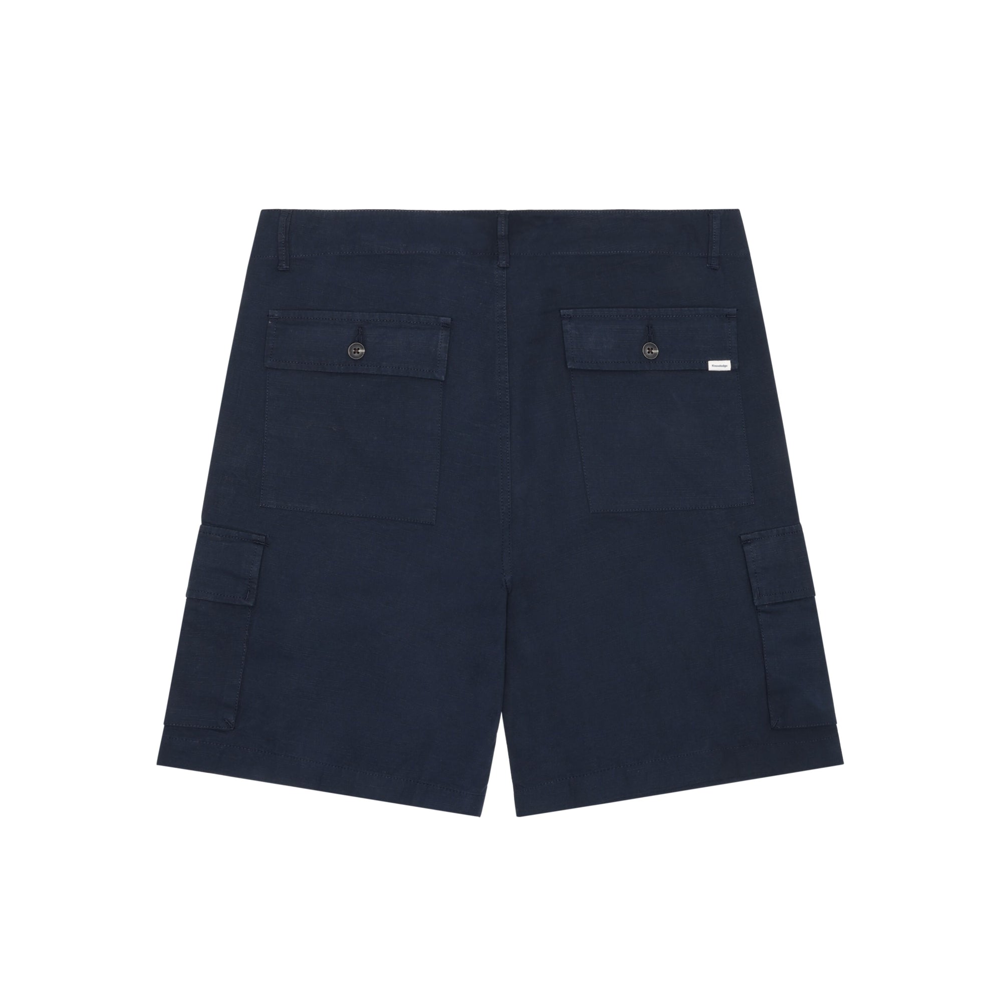 Shorts Flint mit weitem Schnitt aus Slub-Garn Bio-Baumwolle