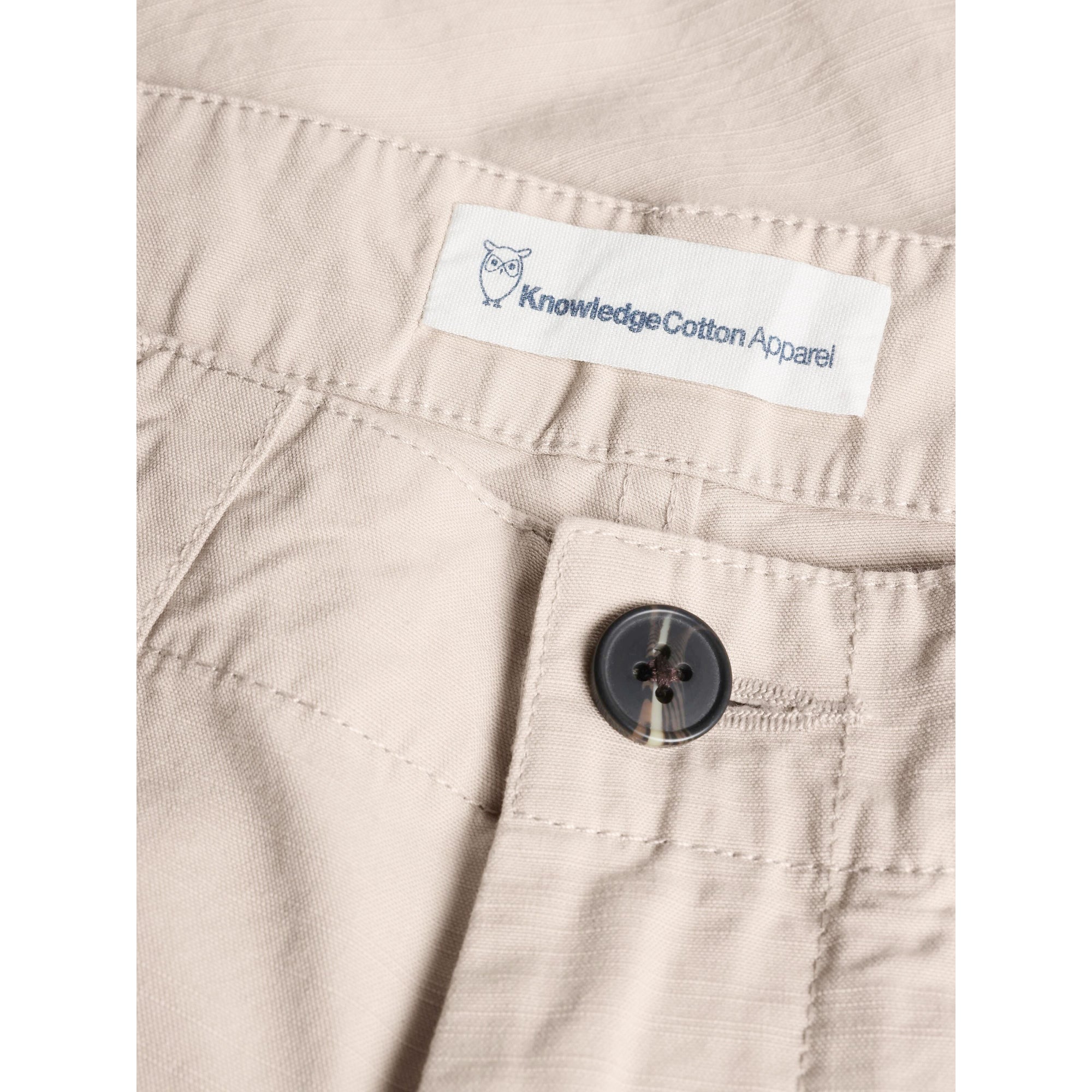 Shorts Flint mit weitem Schnitt aus Slub-Garn Bio-Baumwolle