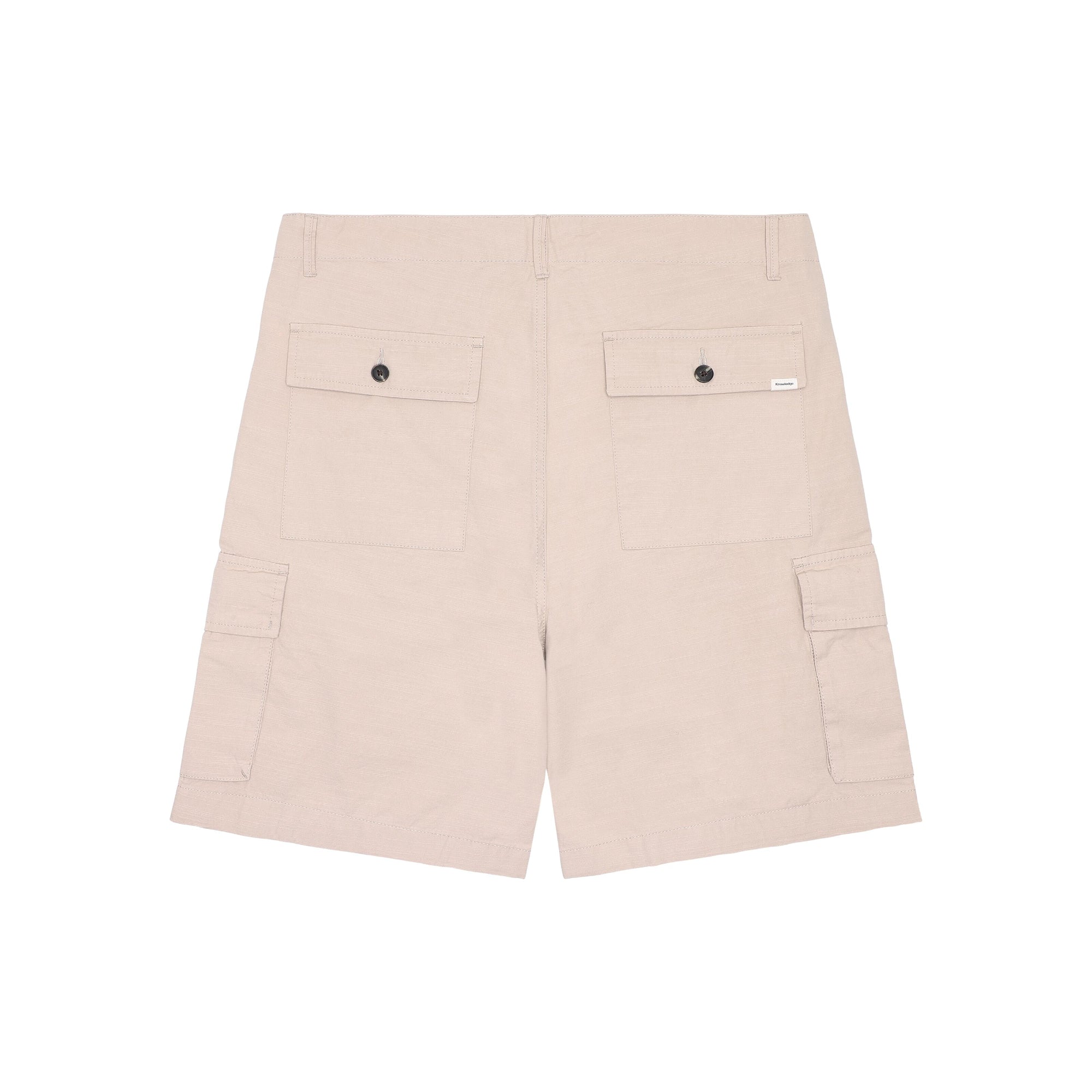 Shorts Flint mit weitem Schnitt aus Slub-Garn Bio-Baumwolle