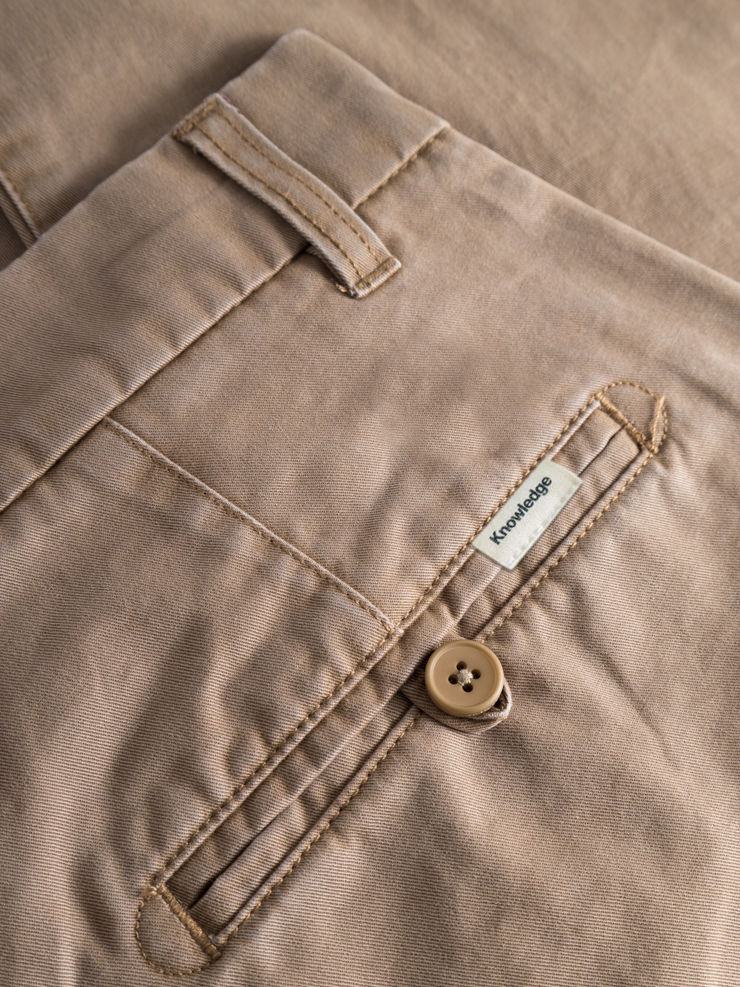 Chino-Twill-Hose CHUCK aus Bio-Baumwolle - ROC/GOTS/Vegan