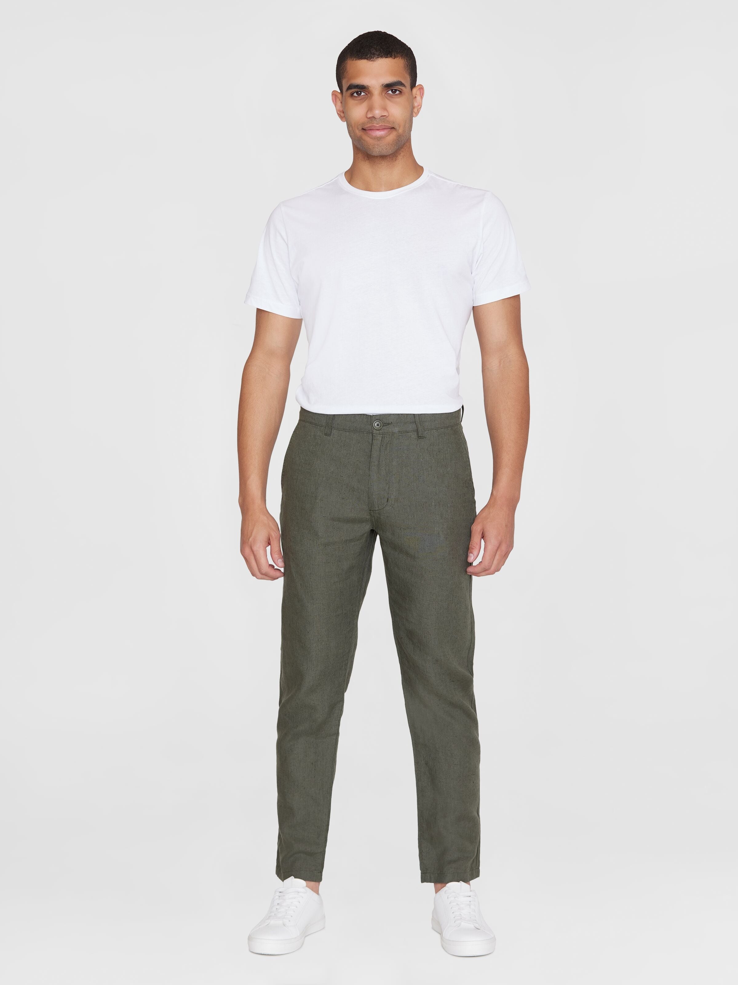 Chinohose CHUCK aus Bio-Leinen