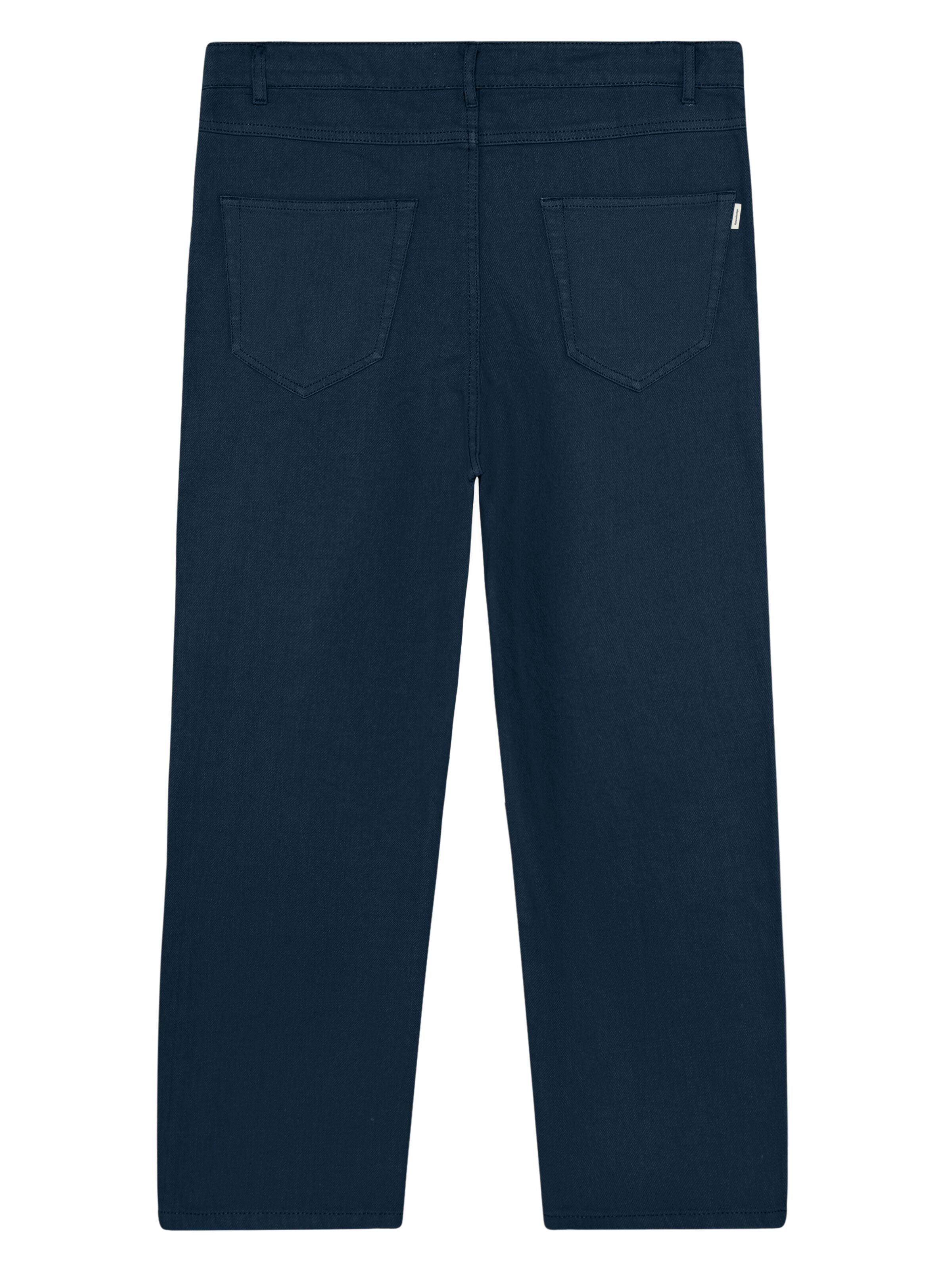 Flint weite Twill-Hose aus Bio-Baumwolle