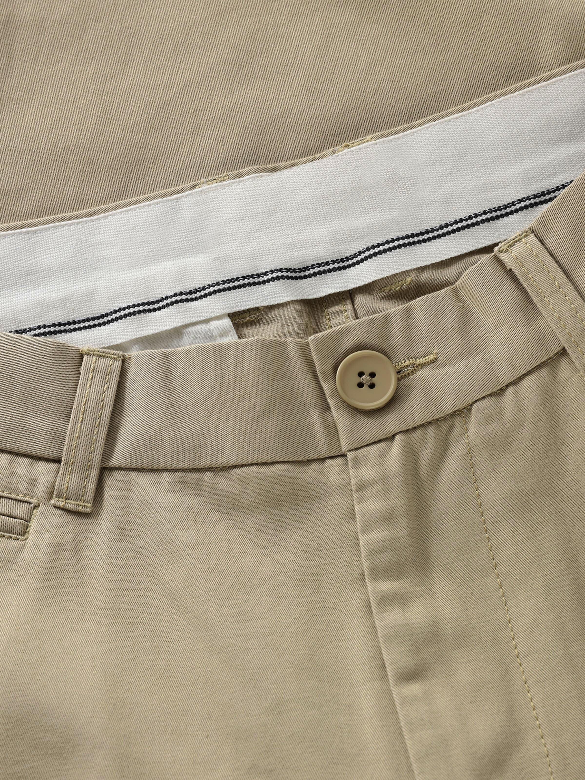 Flint weite Chino-Hose aus Bio-Baumwolle