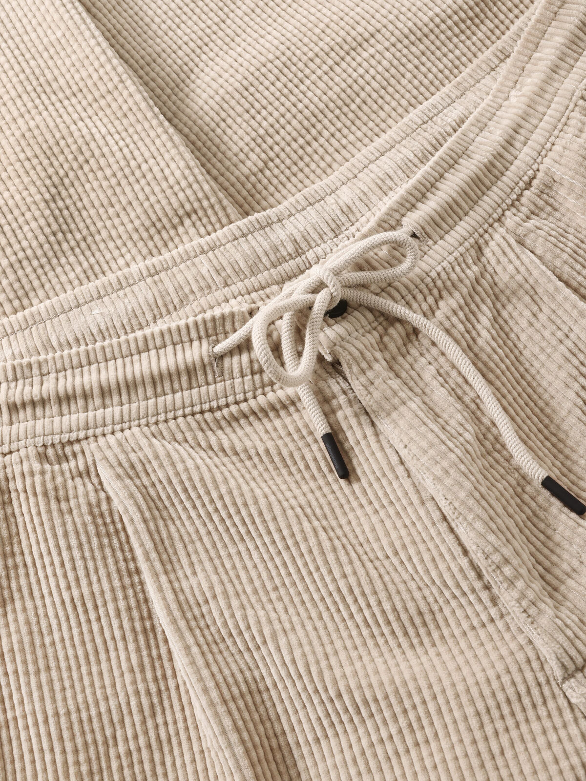 Lockere Cordhose FIG mit Kordelzug aus Bio-Baumwolle