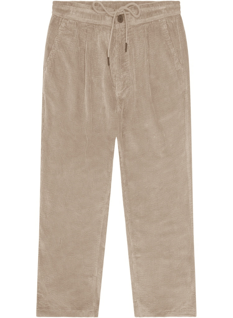 Lockere Cordhose FIG mit Kordelzug aus Bio-Baumwolle
