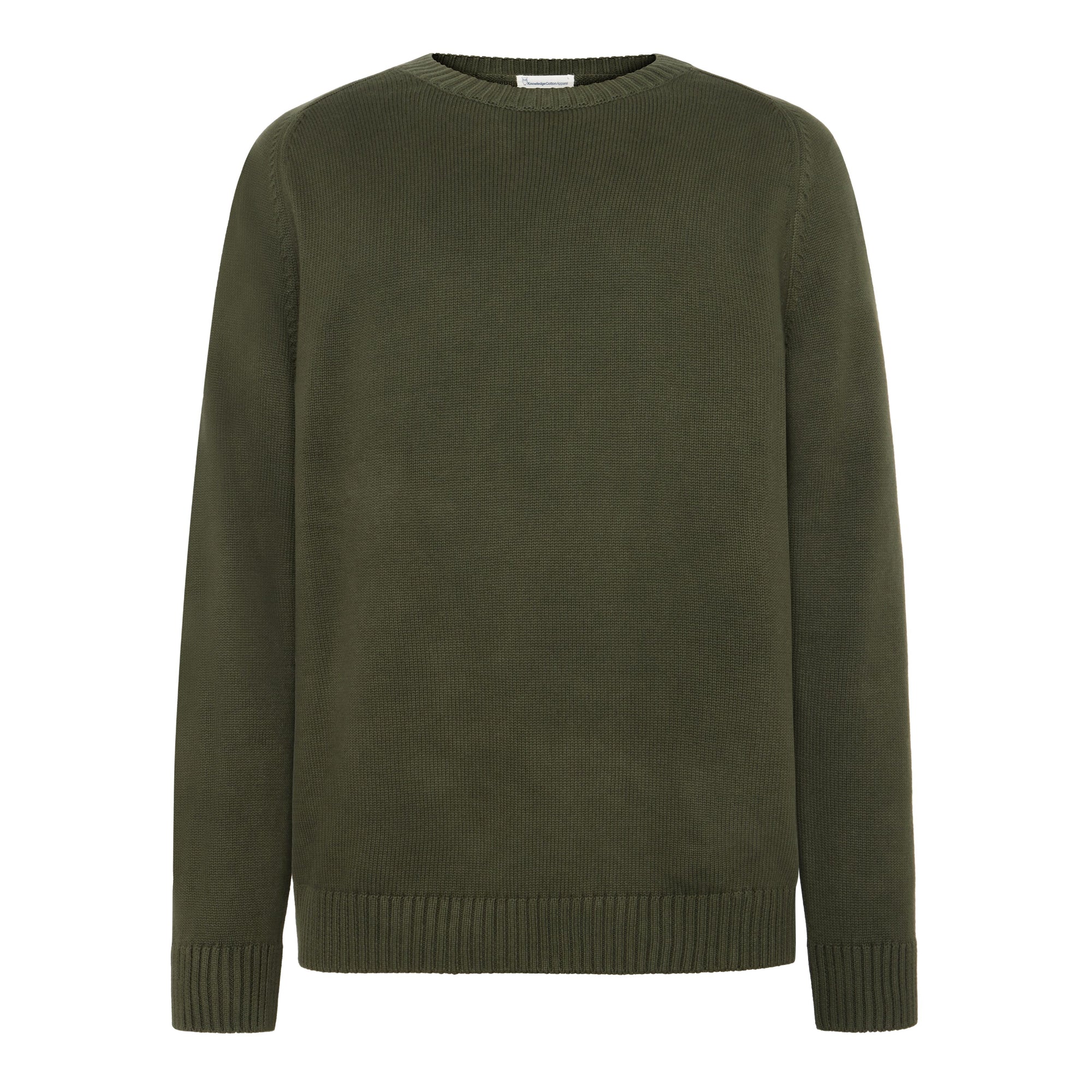 Strickpullover CREW NECK aus Bio-Baumwolle