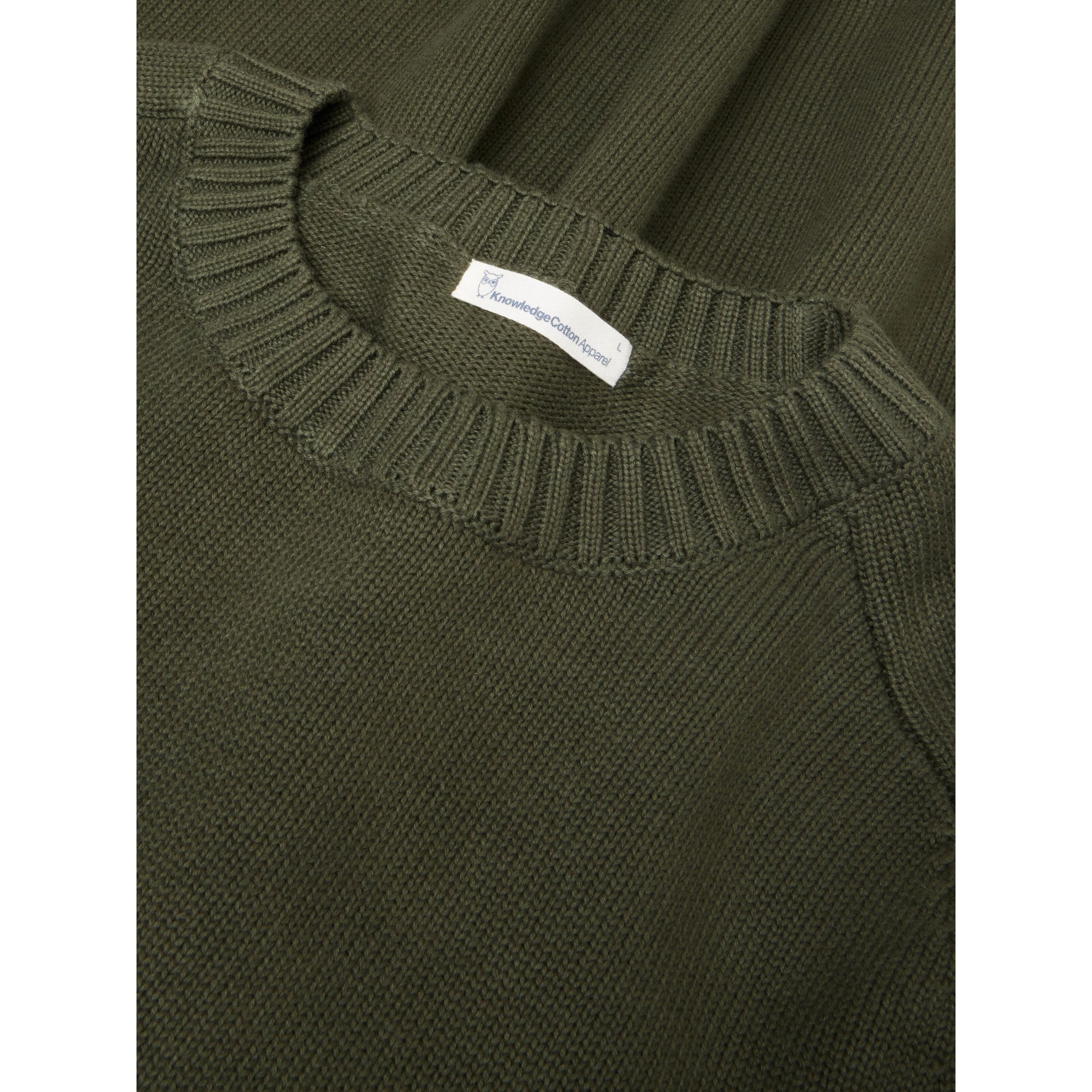 Strickpullover CREW NECK aus Bio-Baumwolle