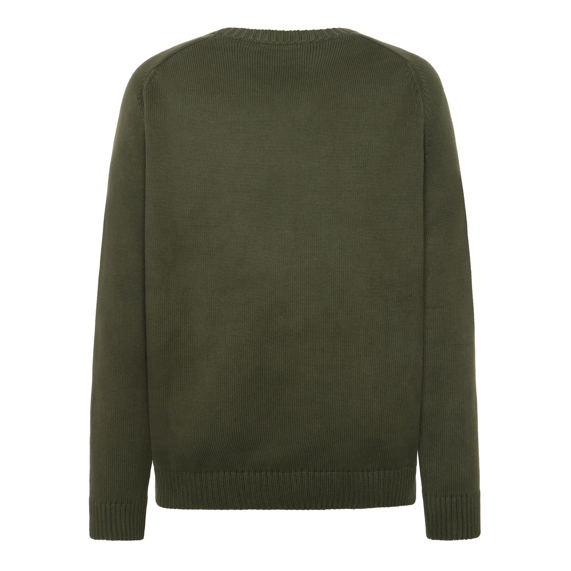 Strickpullover CREW NECK aus Bio-Baumwolle