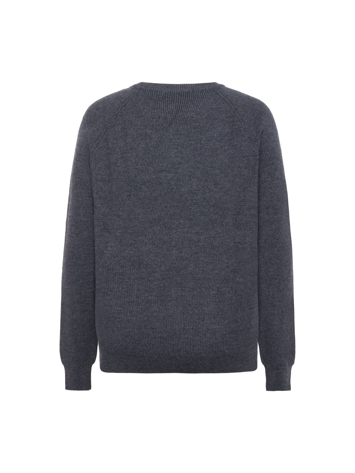 Rundhalsausschnitt-Pullover aus Bio-Merinowolle