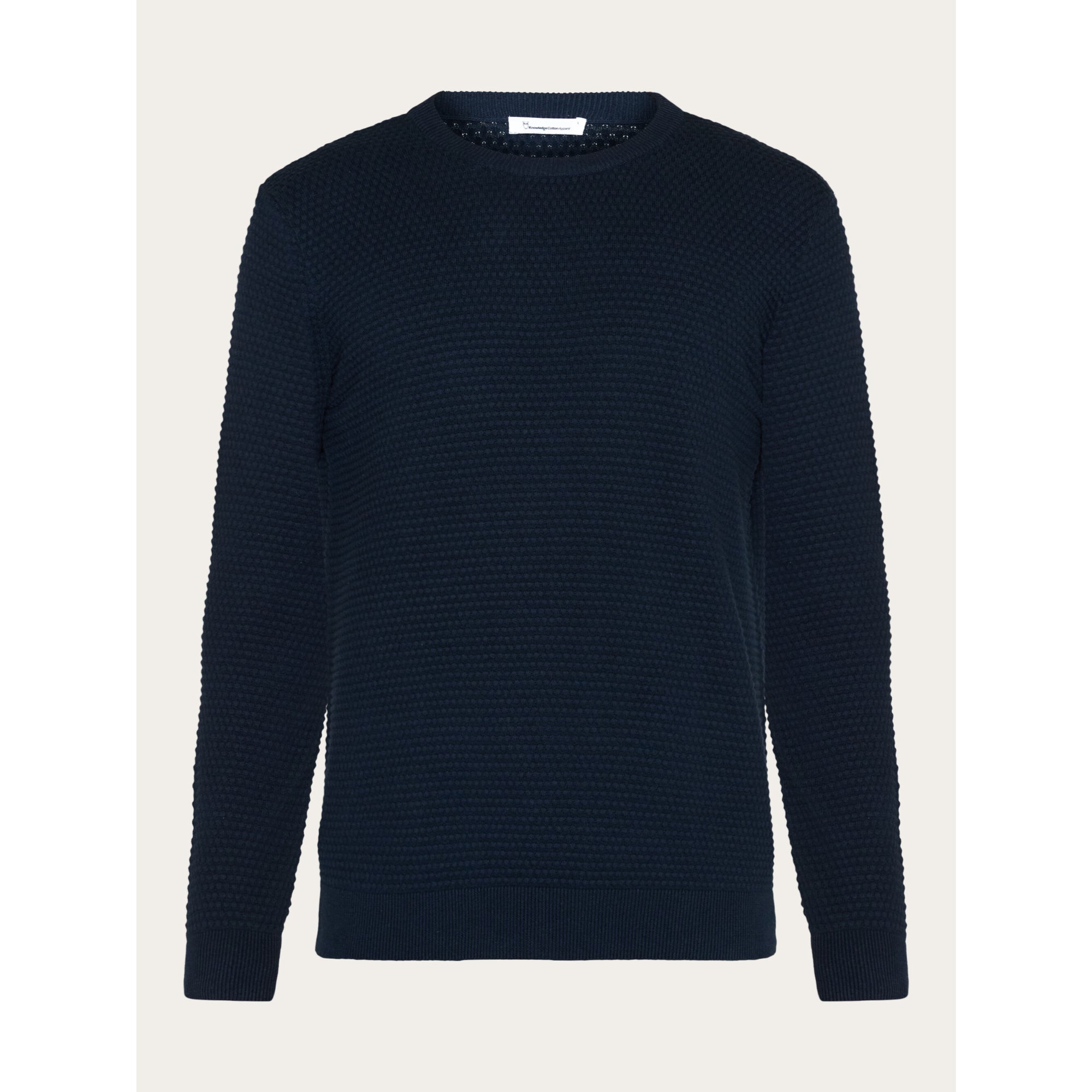 Crewneck Strickpullover VAGN aus Bio-Baumwolle - ROC/GOTS/Vegan