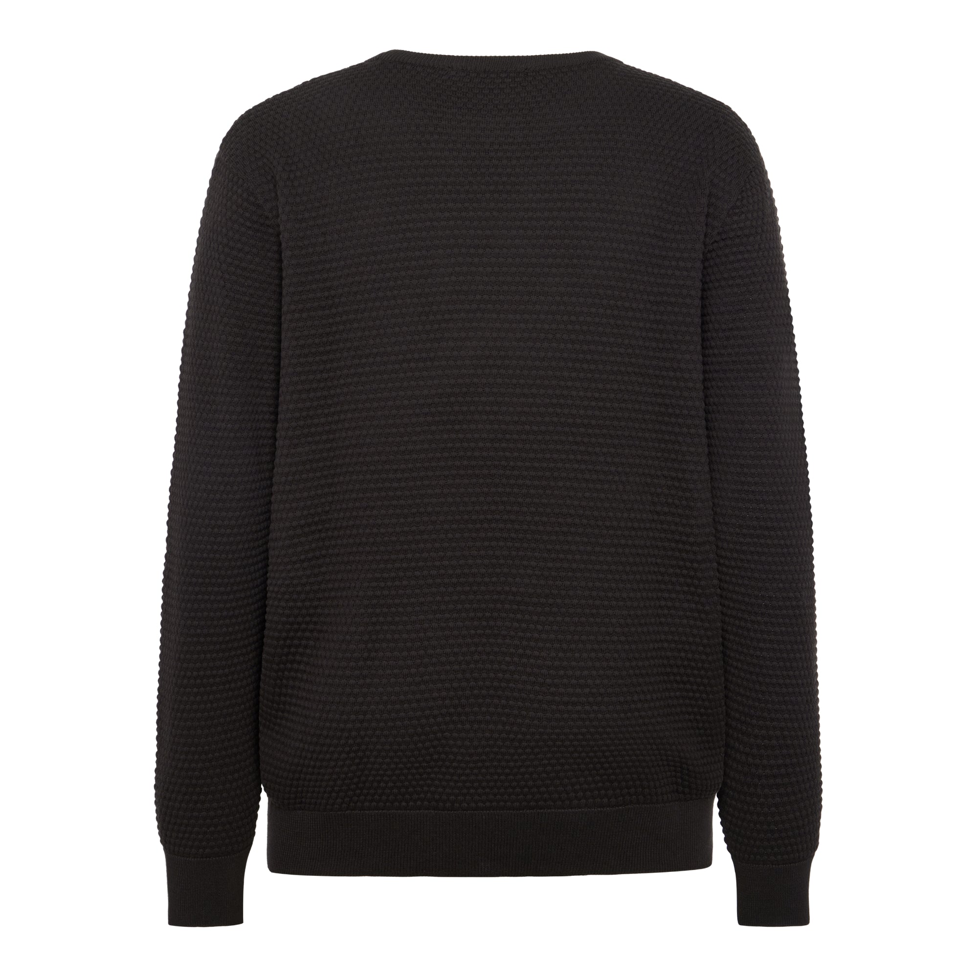 Crewneck Strickpullover VAGN aus Bio-Baumwolle - ROC/GOTS/Vegan