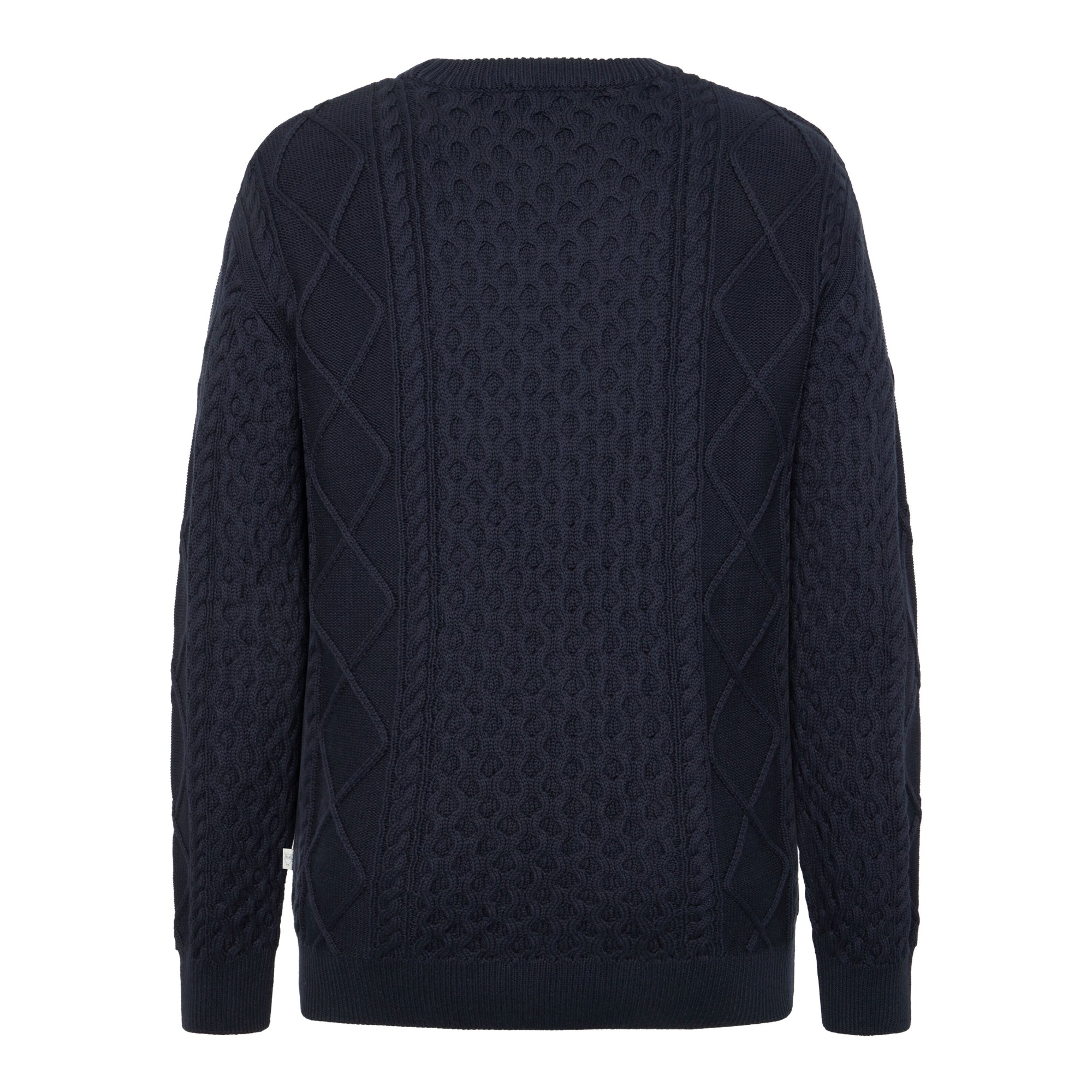Cable Knit Strickpullover aus Bio-Baumwolle ROC/GOTS/Vegan