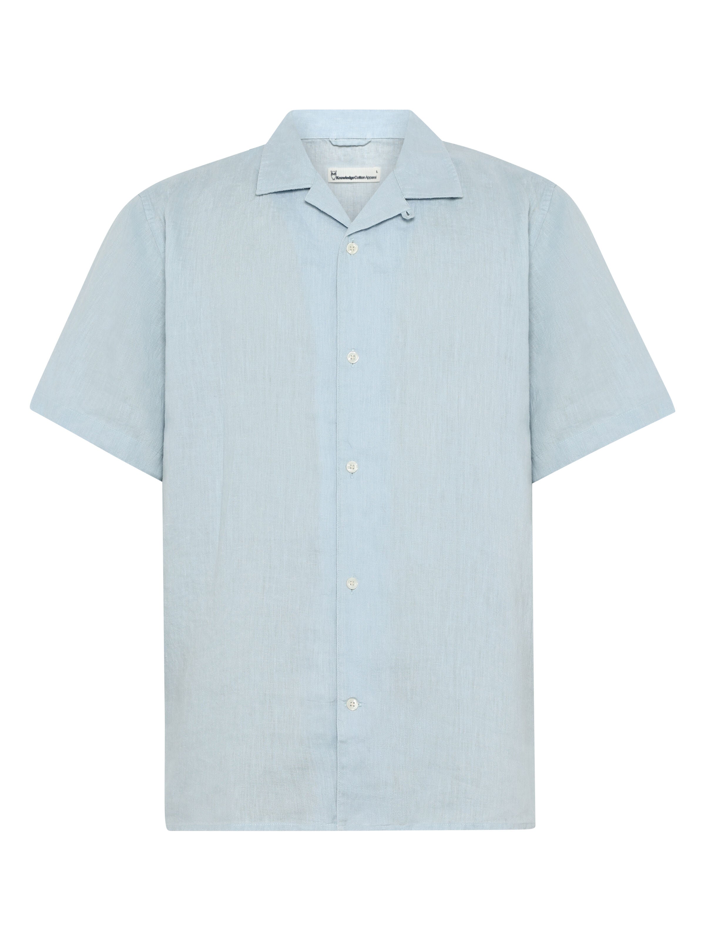 Kurzarmhemd BOXY aus Bio-Leinen