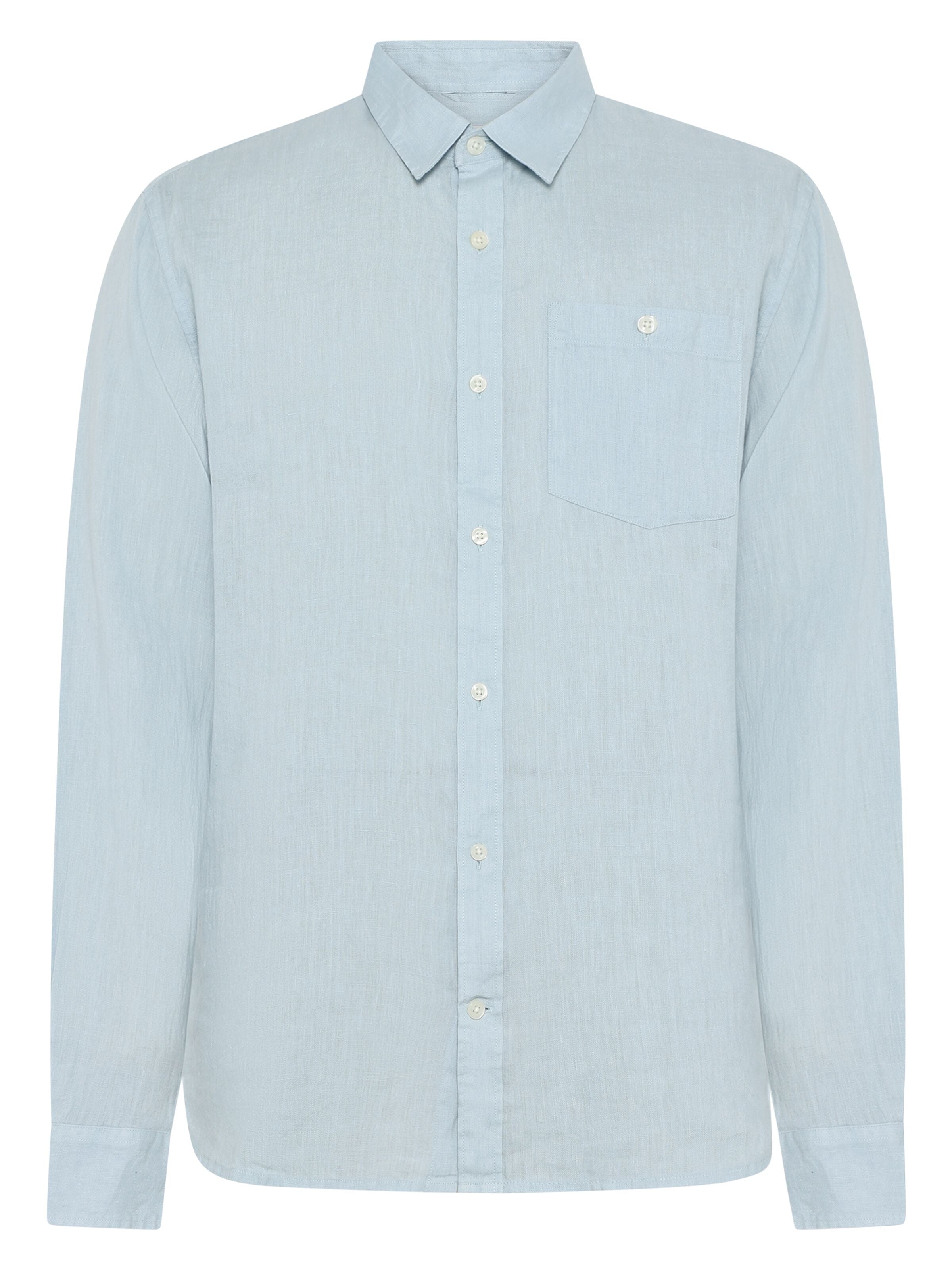 Regular Hemd aus Bio-Leinen - GOTS/Vegan