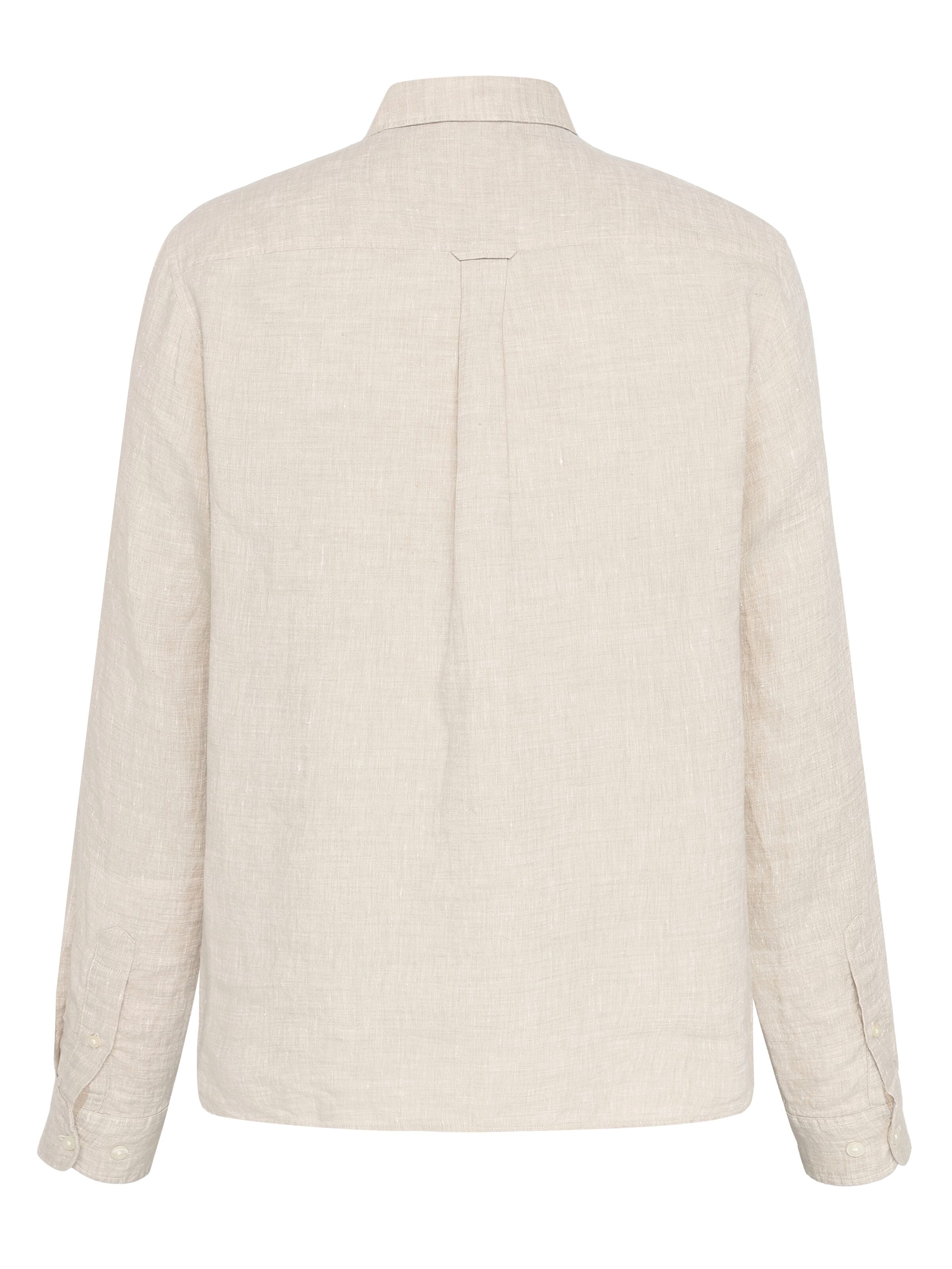 Regular Hemd aus Bio-Leinen - GOTS/Vegan