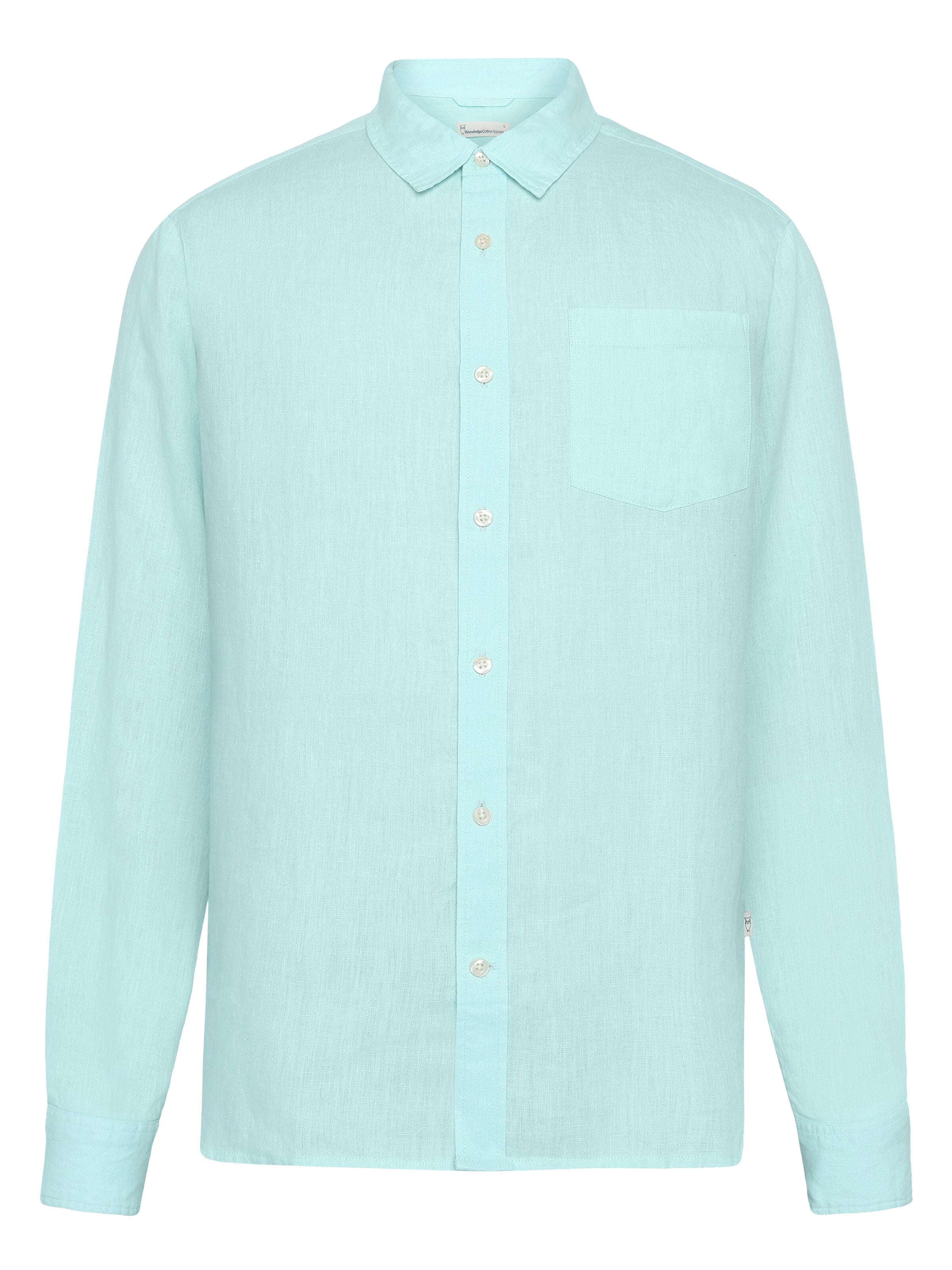 Regular Hemd aus Bio-Leinen - GOTS/Vegan