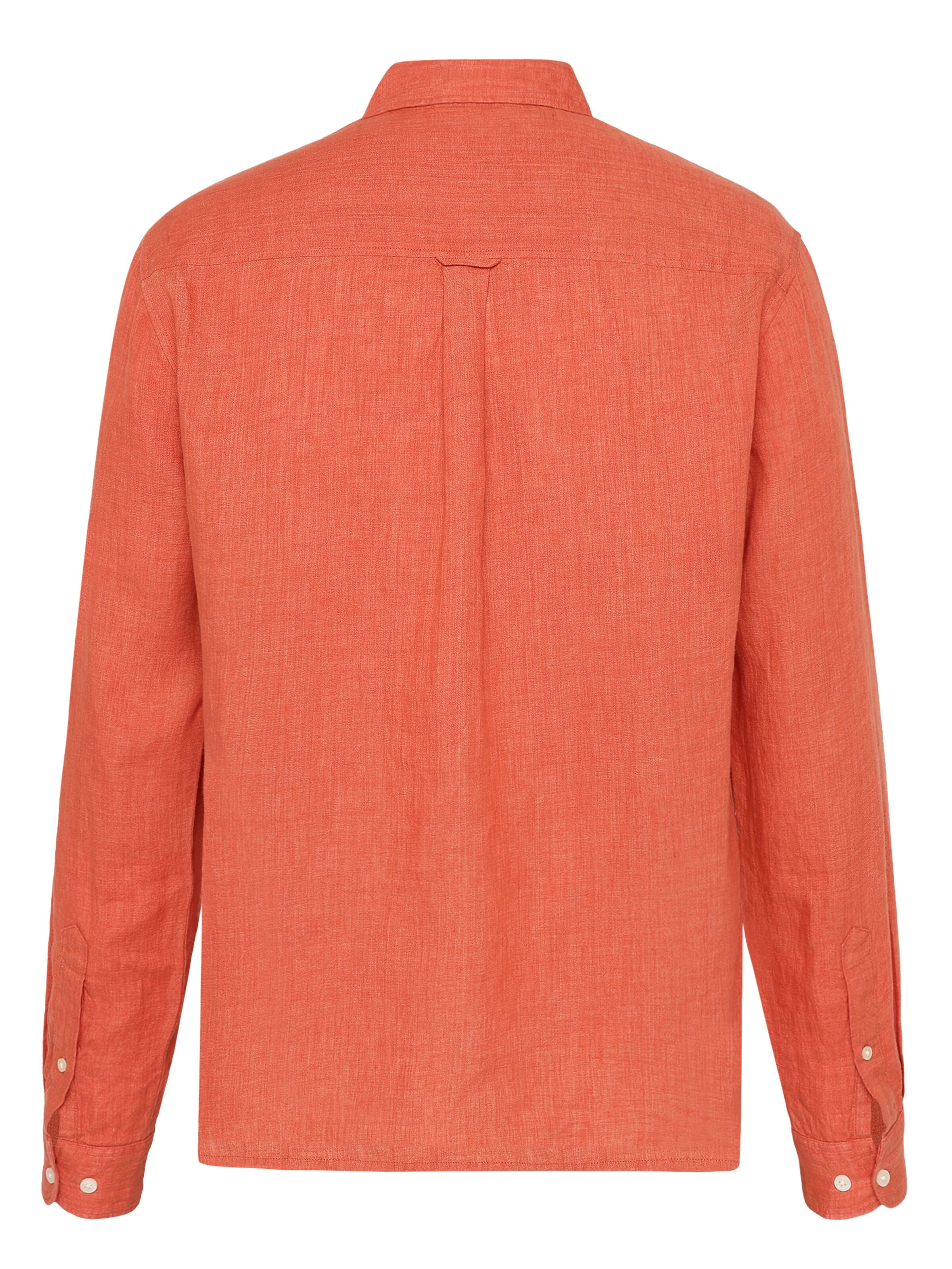 Regular Hemd aus Bio-Leinen - GOTS/Vegan