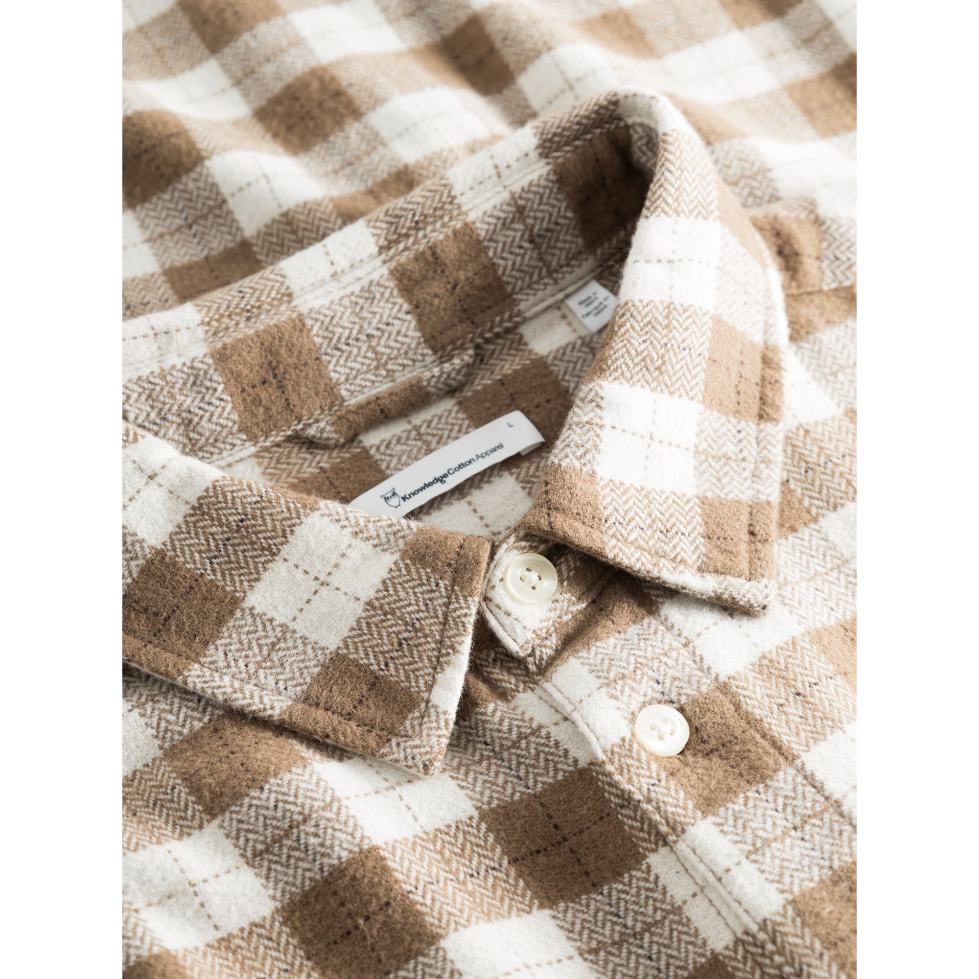 Checked Hemd Loose Fit aus Bio-Baumwolle