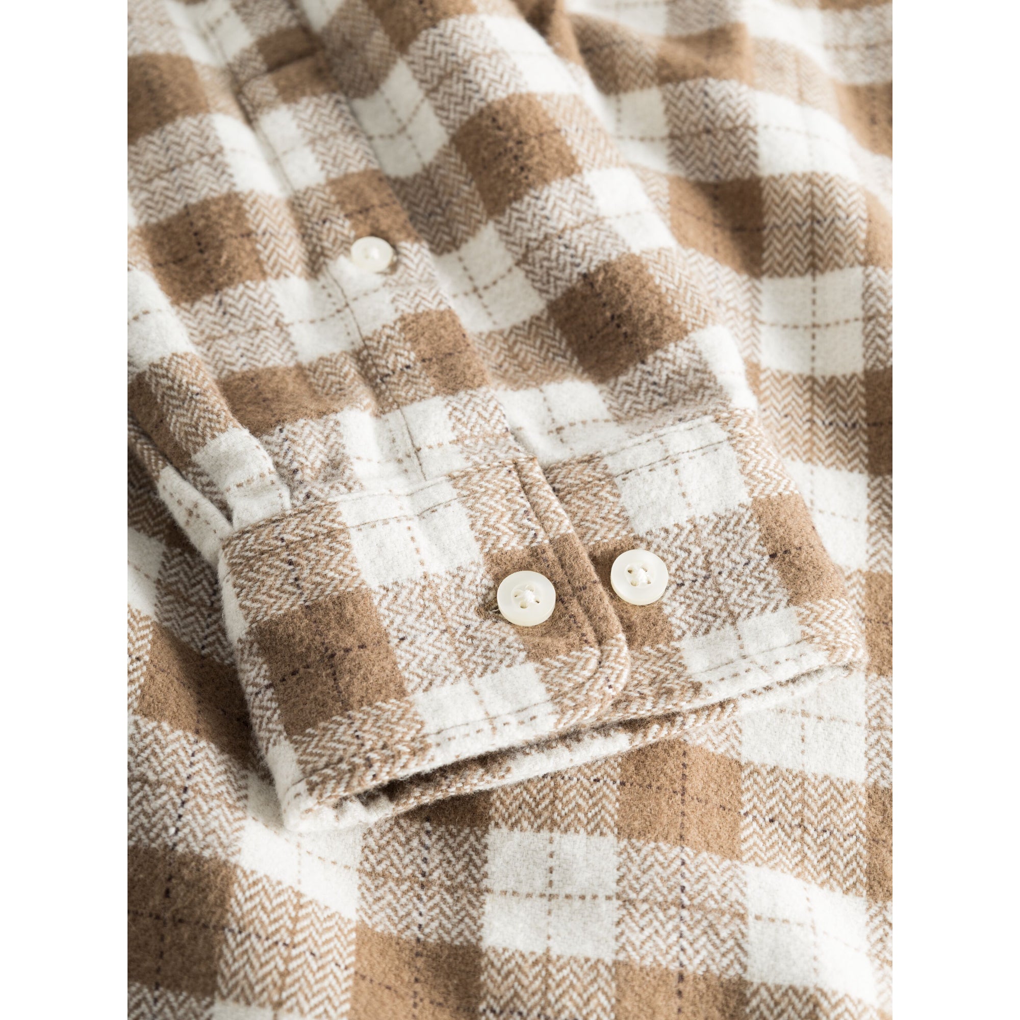 Checked Hemd Loose Fit aus Bio-Baumwolle
