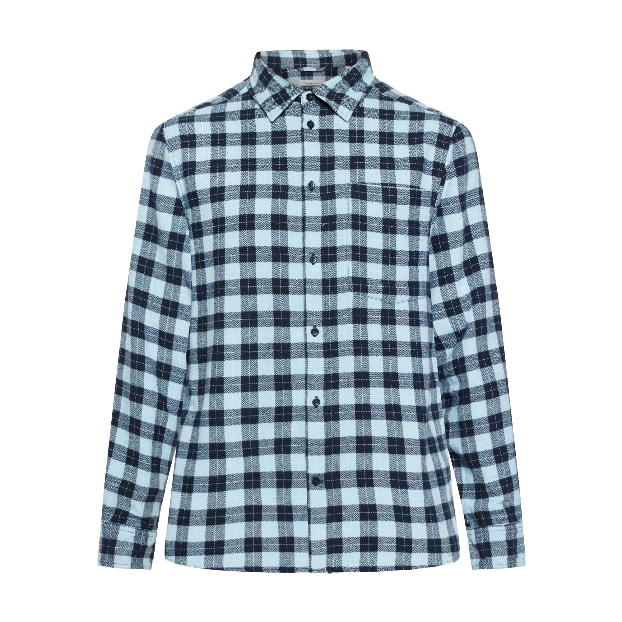 Checked Hemd Loose Fit aus Bio-Baumwolle