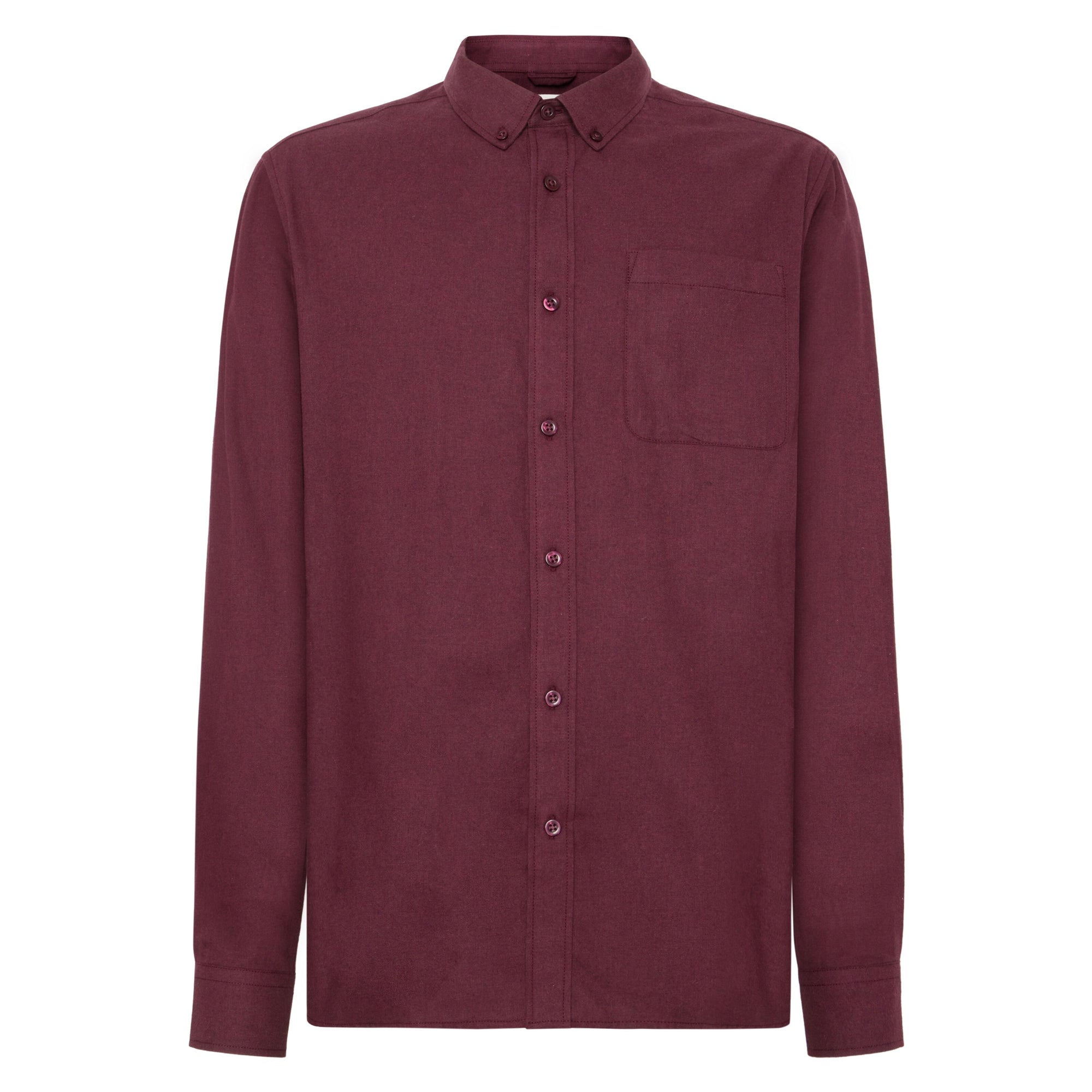 Flanell-Hemd MELANGE aus Bio-Baumwolle