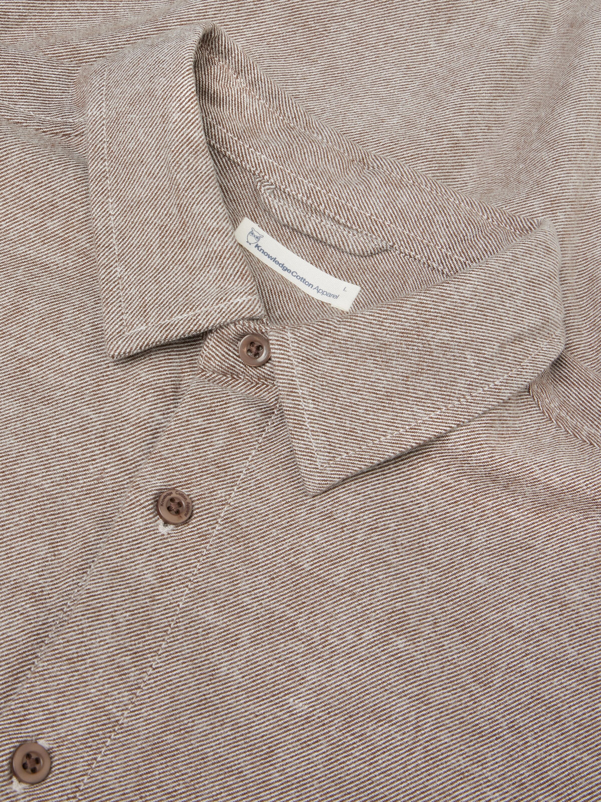 Heavy Twill Flannel Hemd Regular Fit aus Bio-Baumwolle