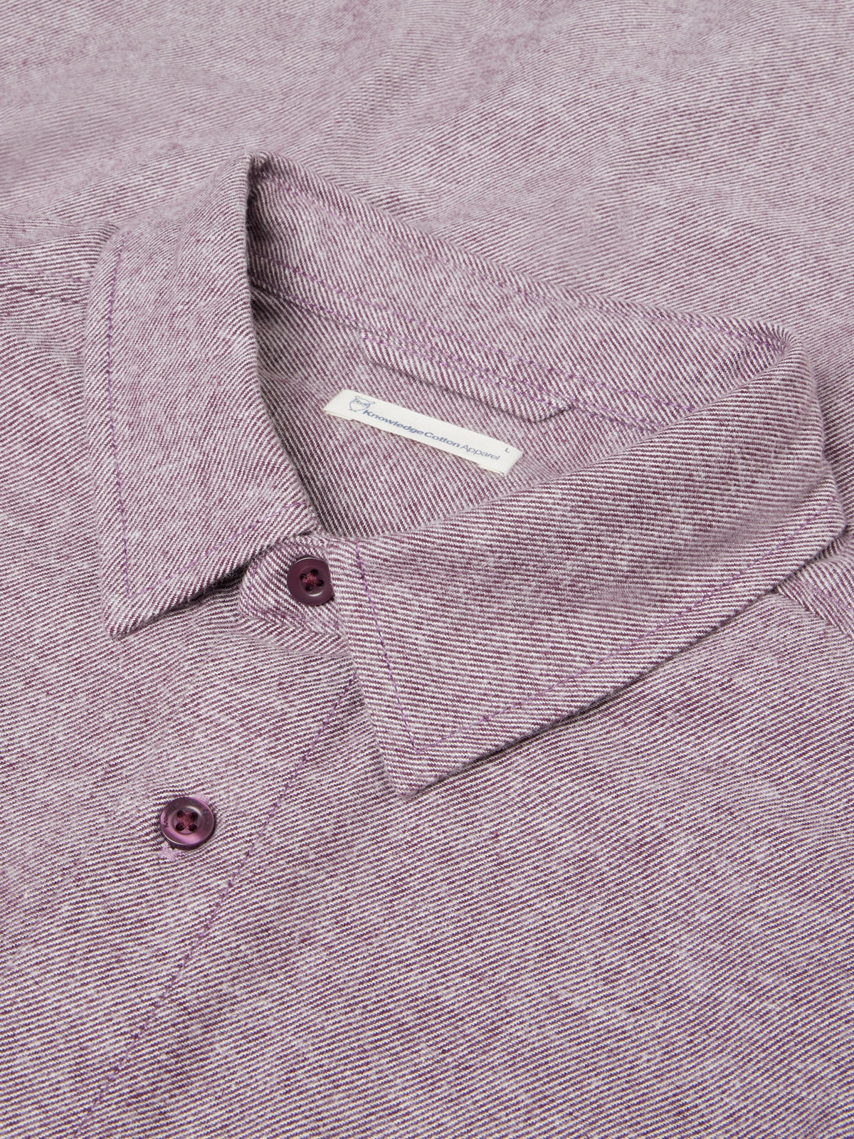 Heavy Twill Flannel Hemd Regular Fit aus Bio-Baumwolle